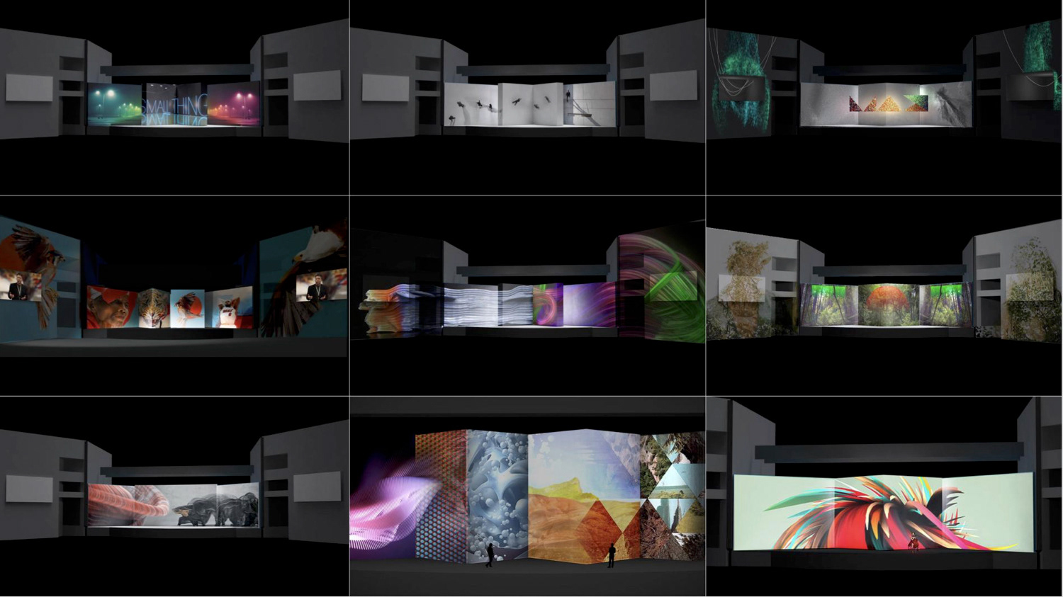 Staging Designs for Adobe MAX Creativity Conference