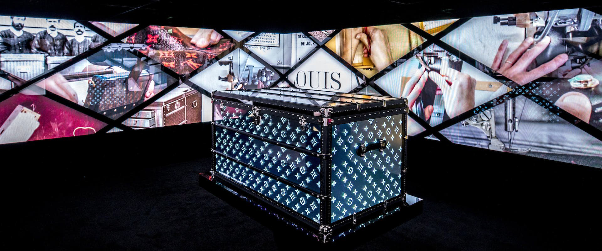 Louis vuitton time capsule exhibition hi-res stock photography and