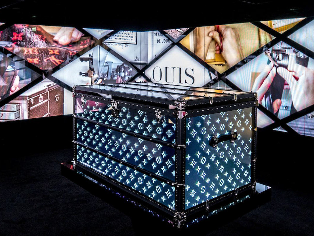 Louis Vuitton 'Time Capsule' exhibition at the Thyssen-Bornemisza Museum in  Madrid, Spain Featuring: Atmosphere Where: Madrid, Spain When: 16 Apr 2018  Credit: Oscar Gonzalez/WENN.com Stock Photo - Alamy