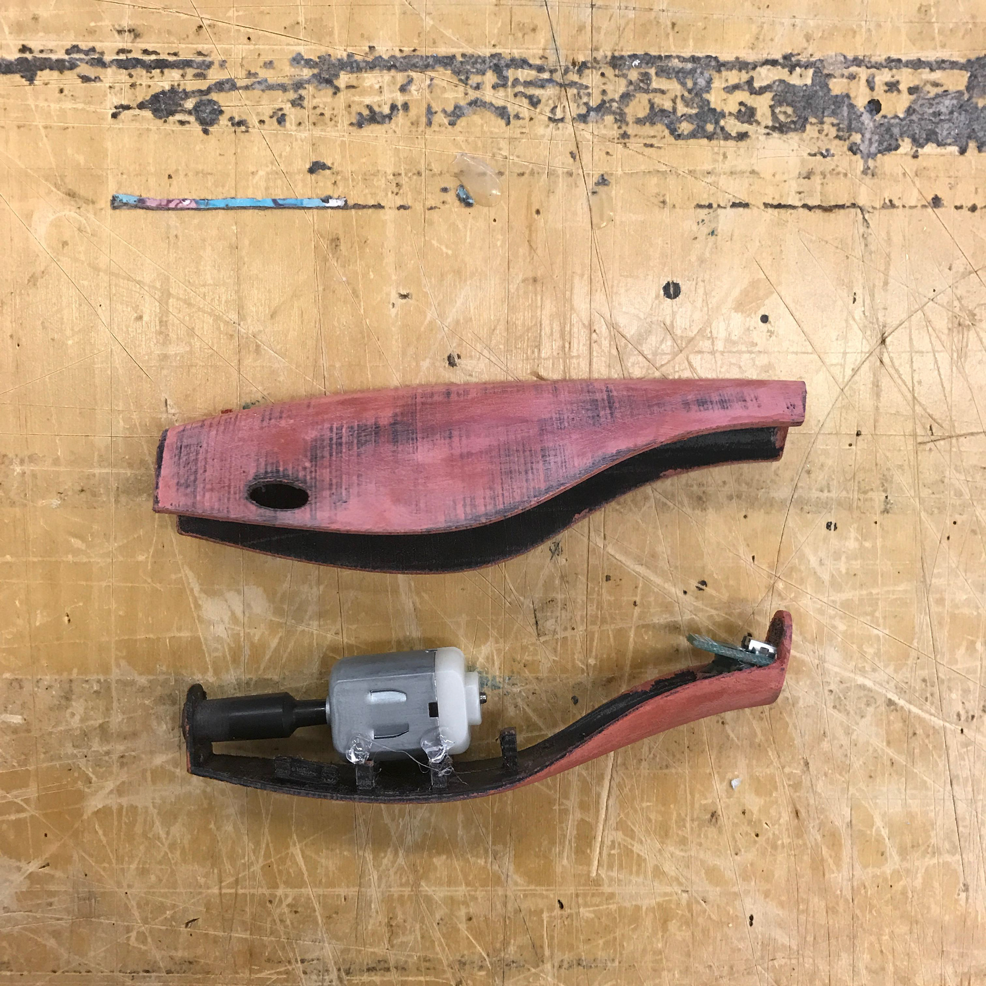 Finishing Printed Shell