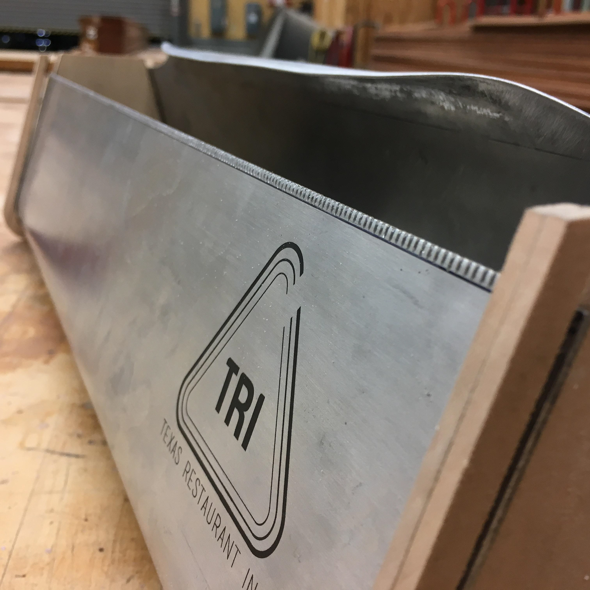 Laser Engraved Logo