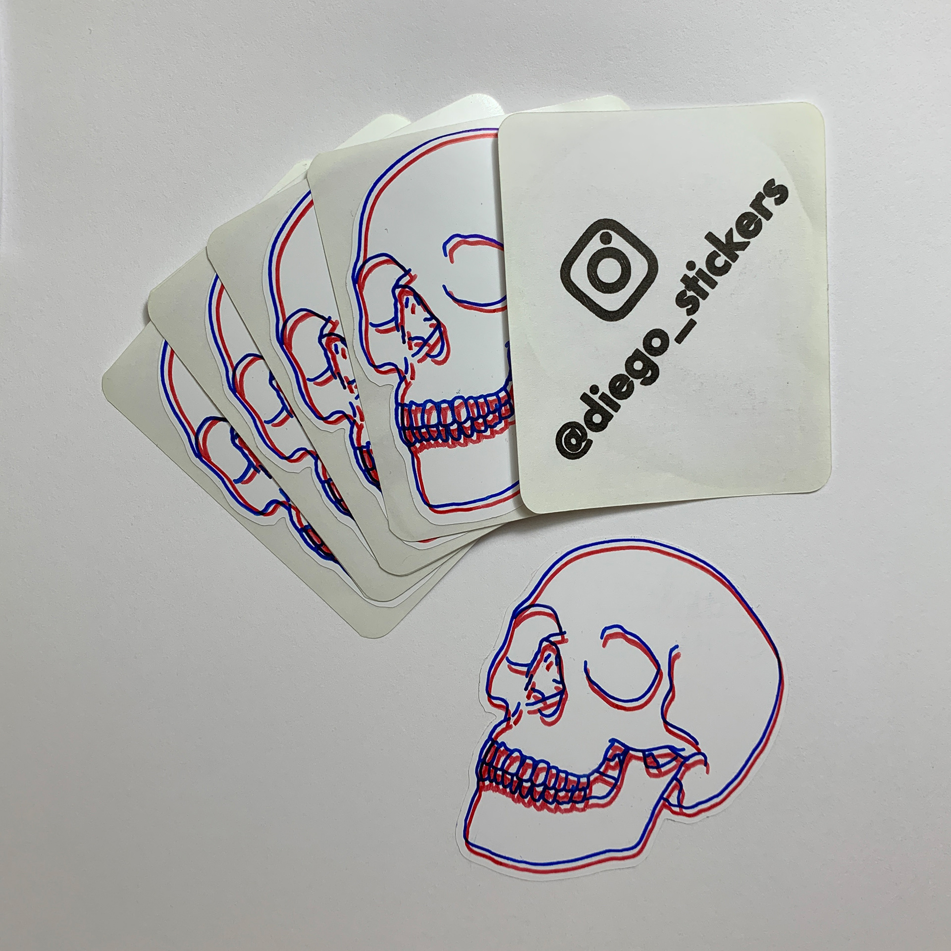 Sharpie Drawn Sticker