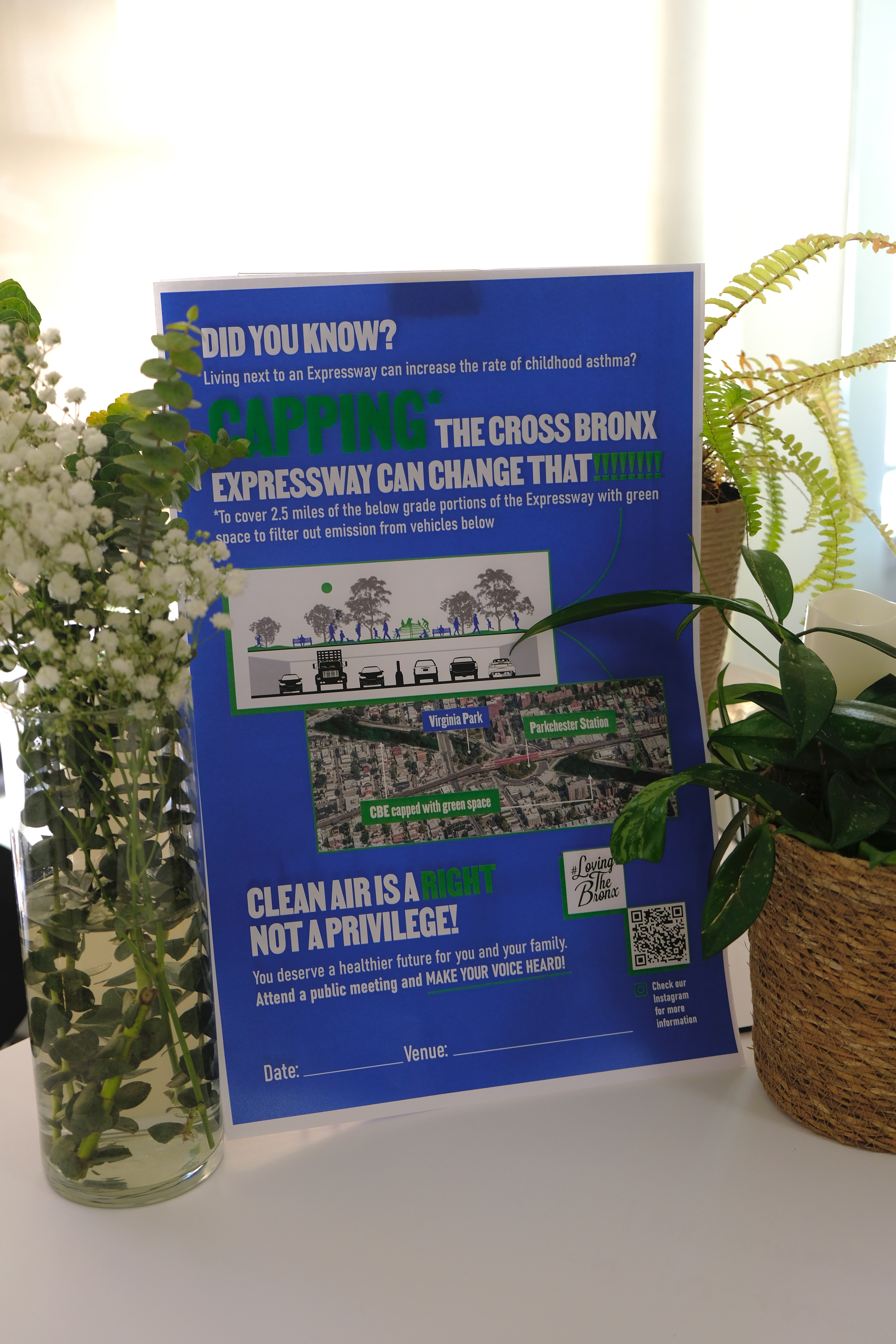 A poster for local venders 