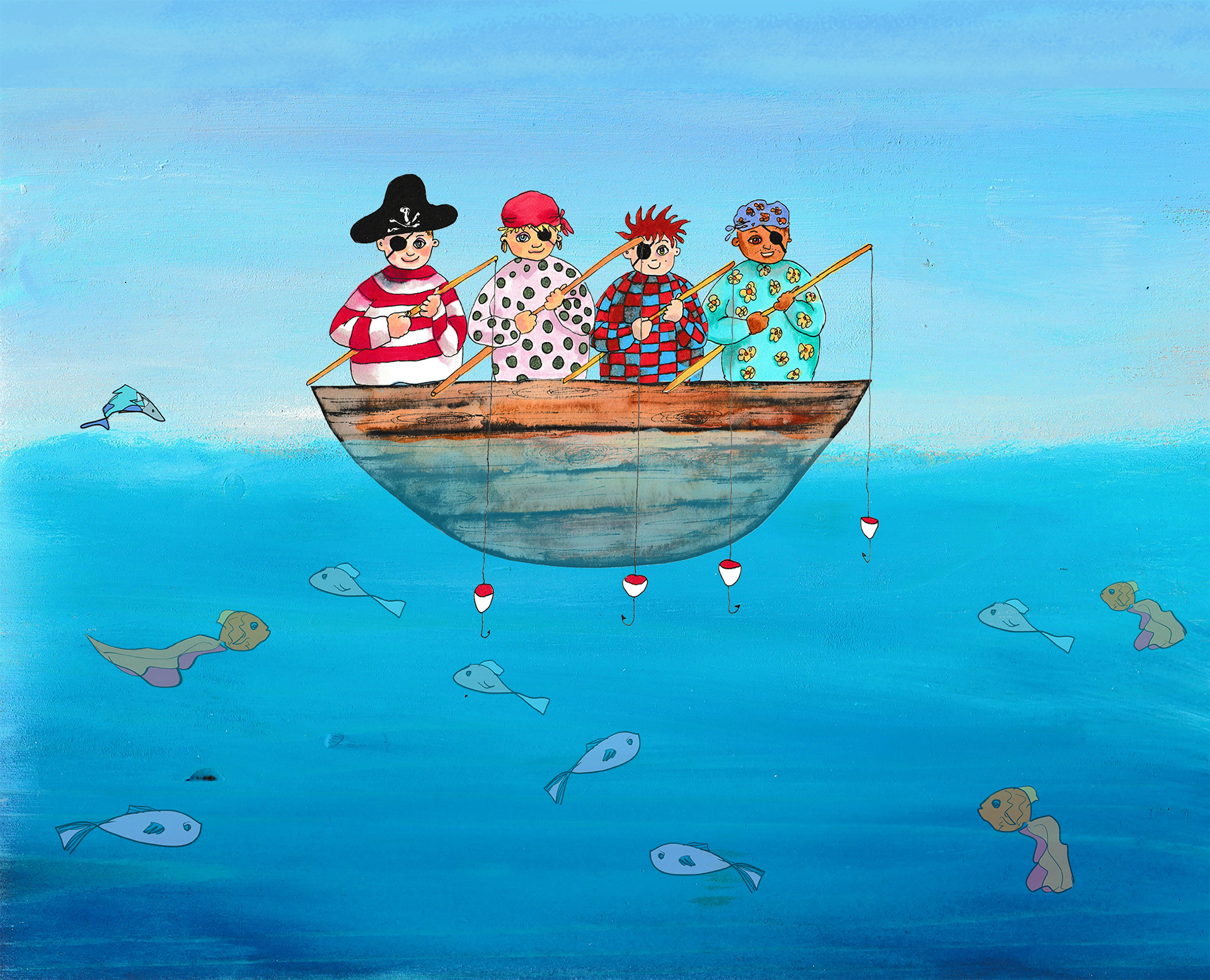 4 small Pirates