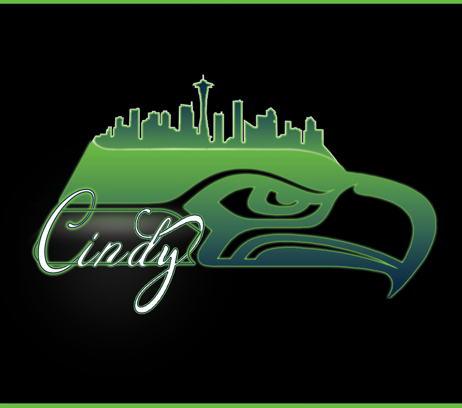 Seattle Seahawks! Happy Birthday Cindy!