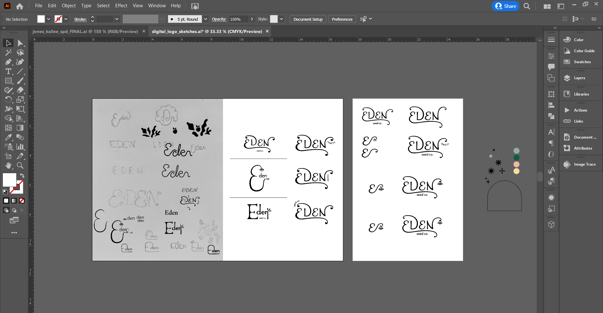 logo sketches
