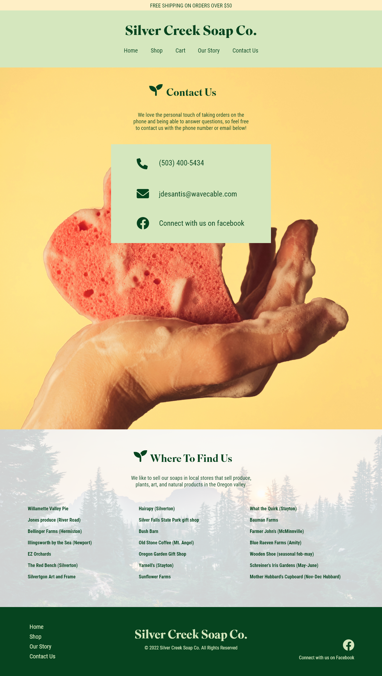 desktop contact page