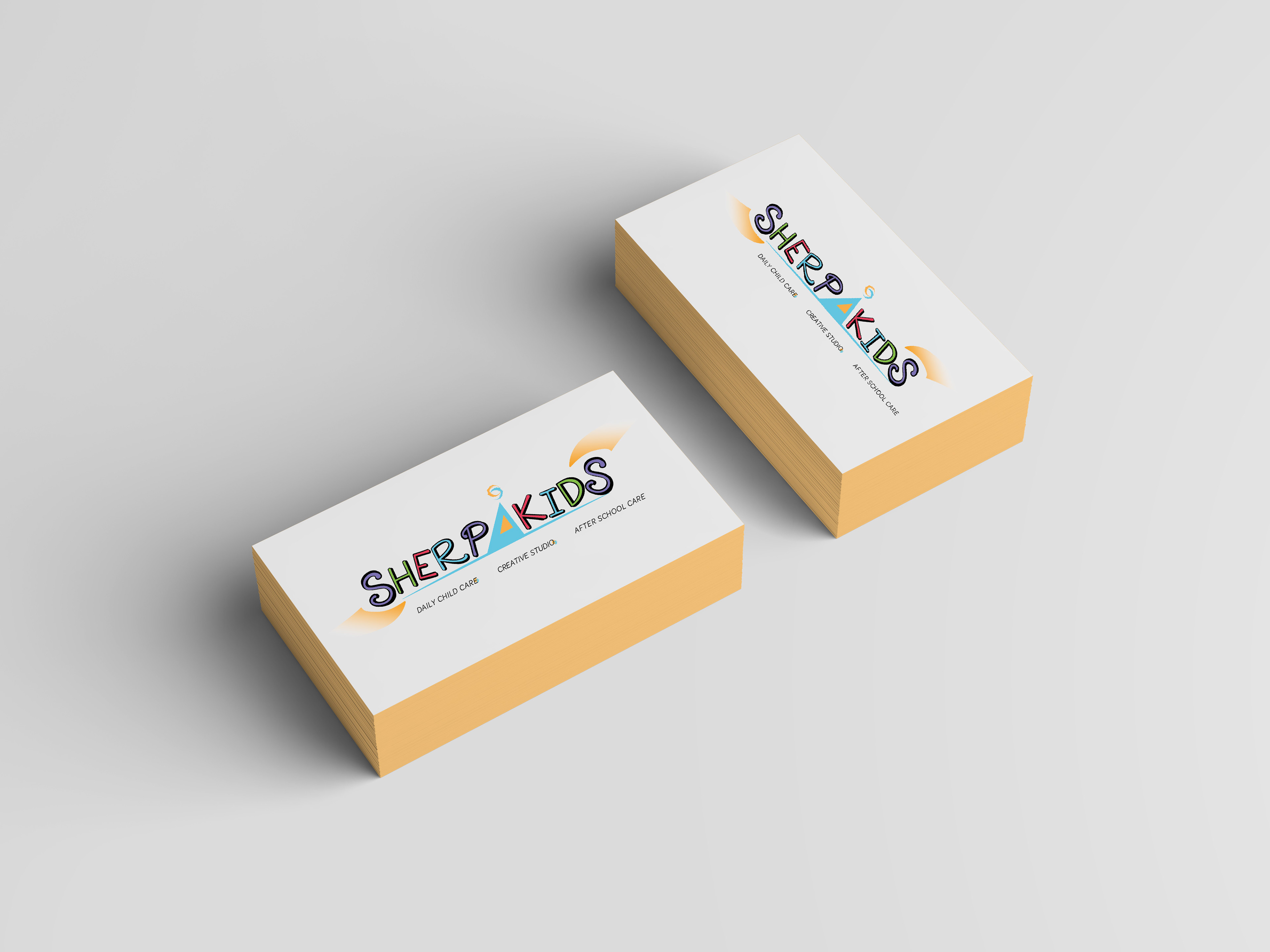 Logo creation for kids center
