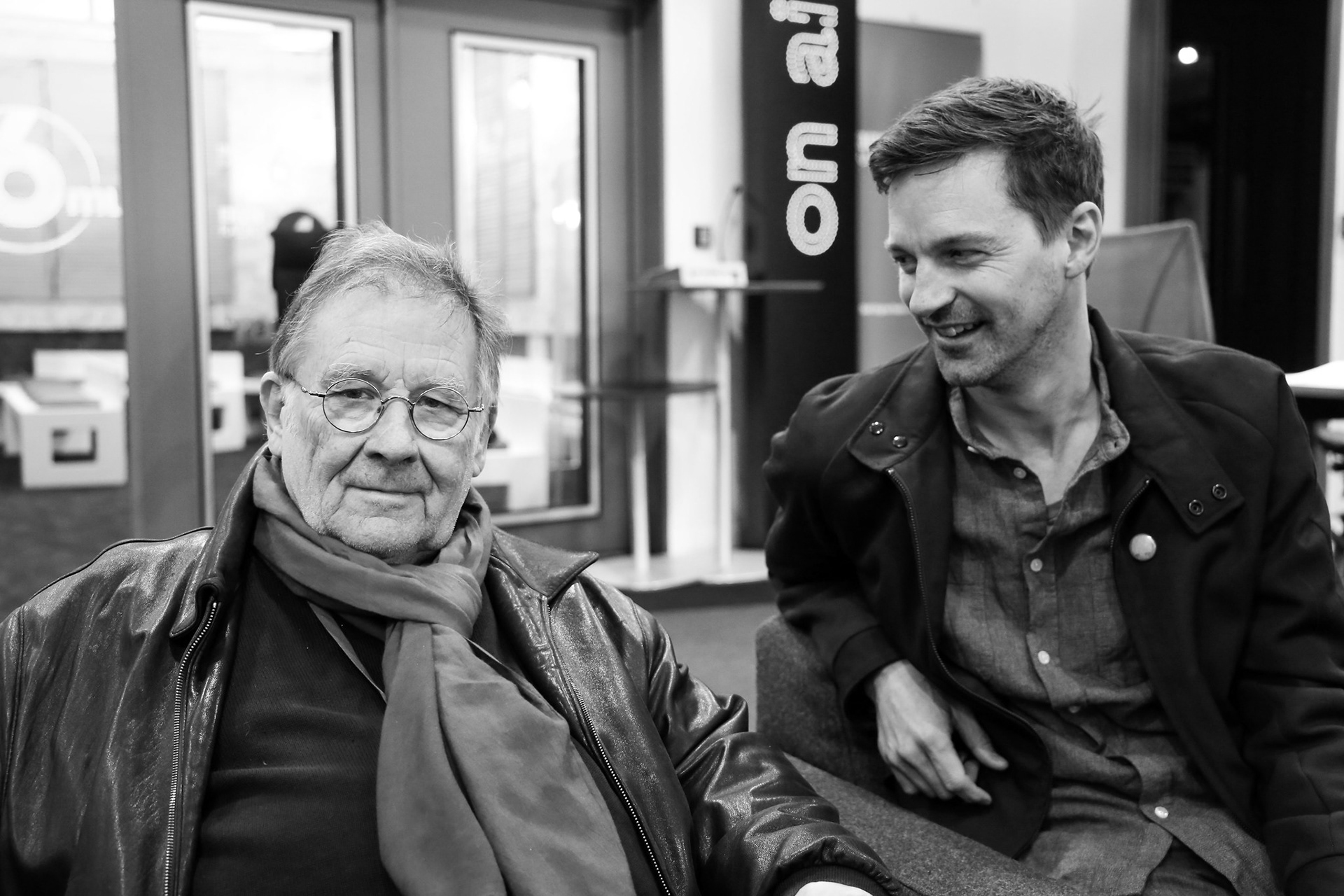 Irmin Schmidt of Can with journalist Rob Young