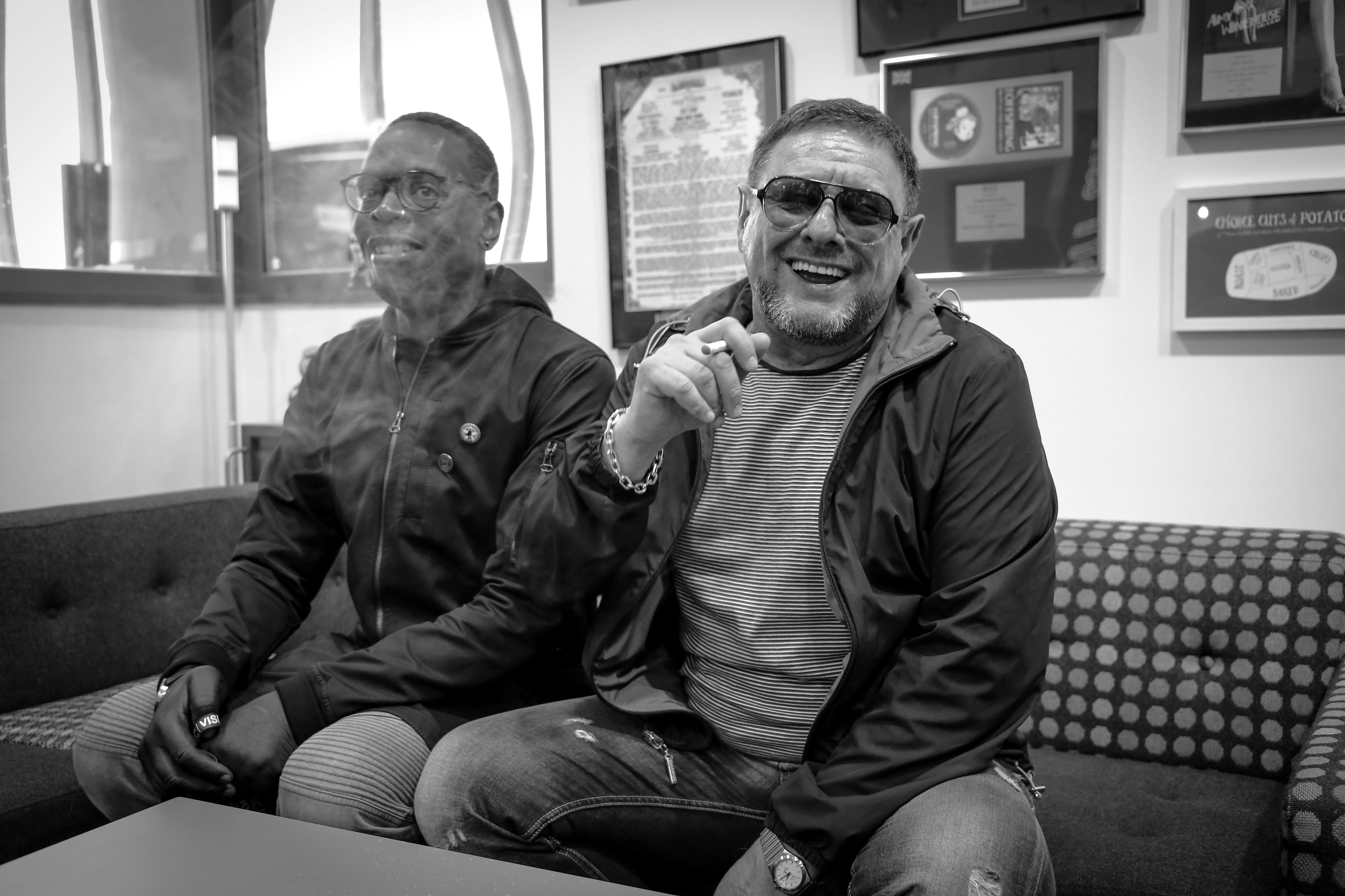 Kermit and Shaun Ryder