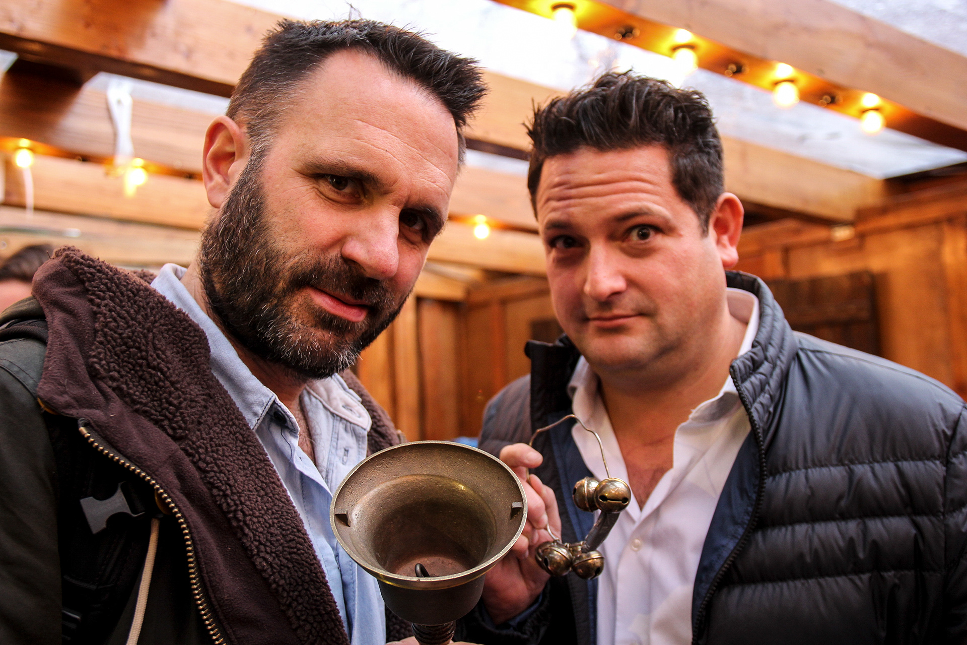 Shaun Keaveney and Chris Hawkins