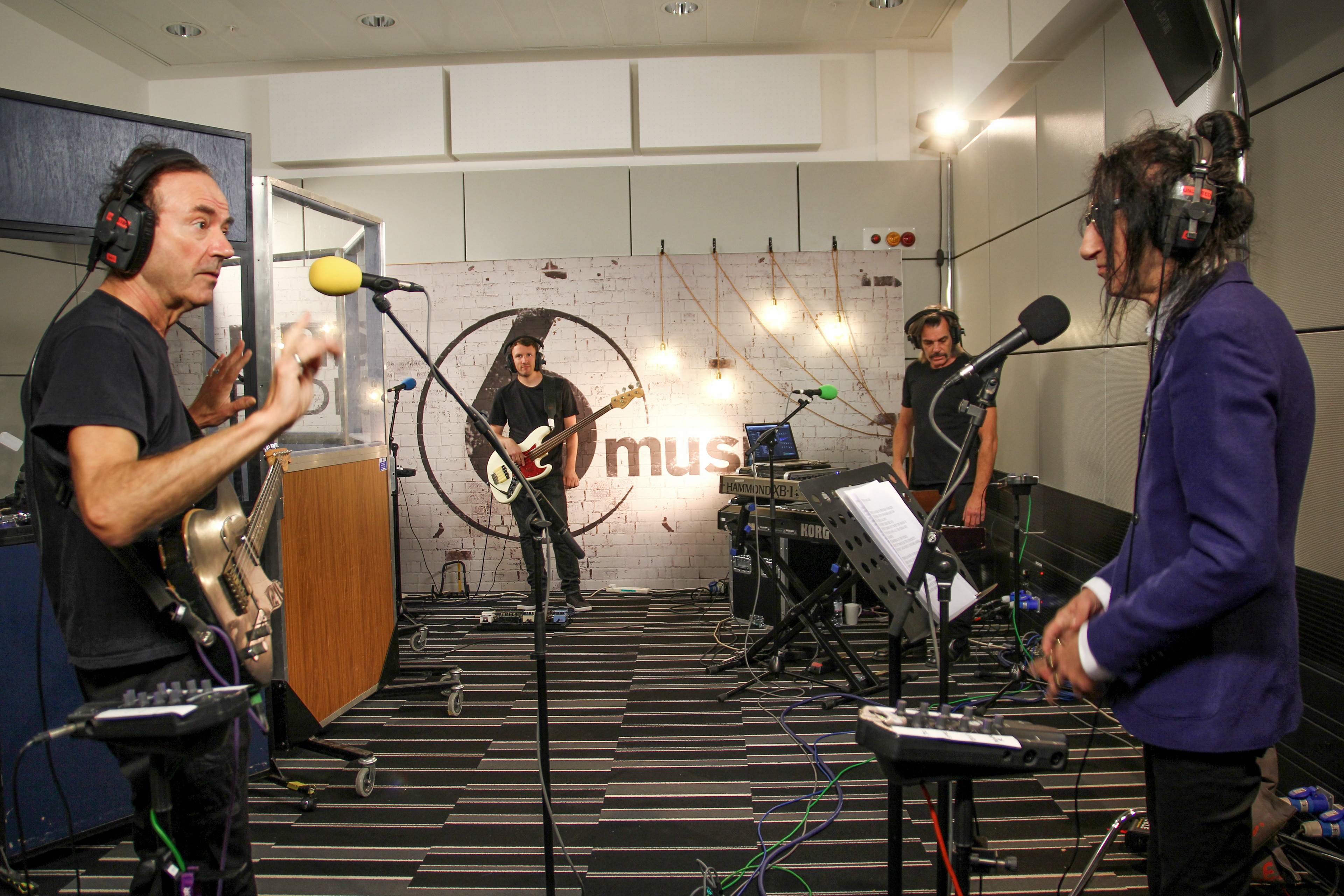 Hugh Cornwell and John Cooper Clarke