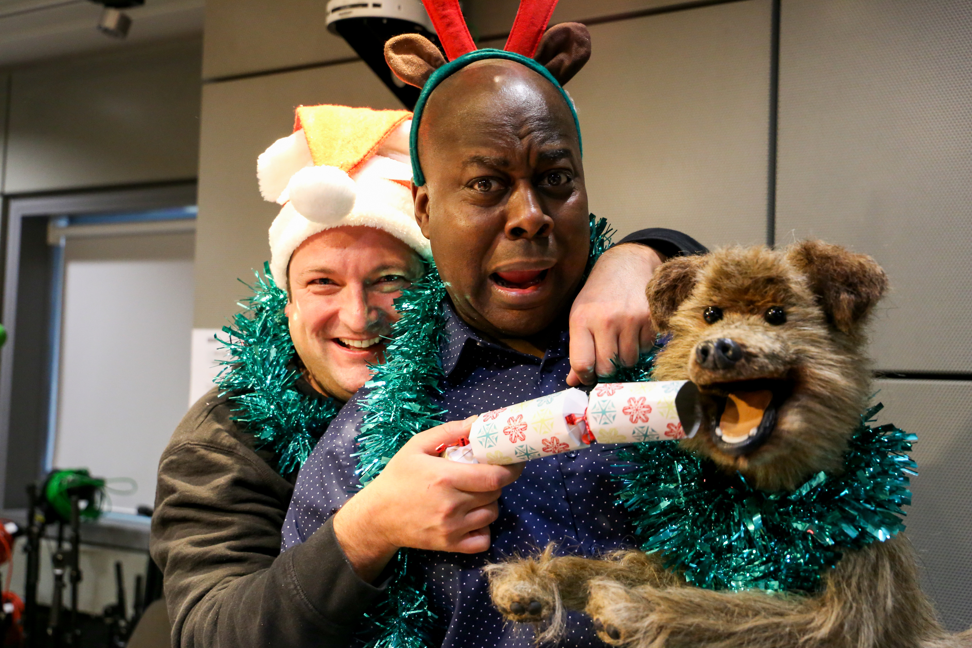 Chris Hawkins, Ralph Rolle and Hacker T Dog