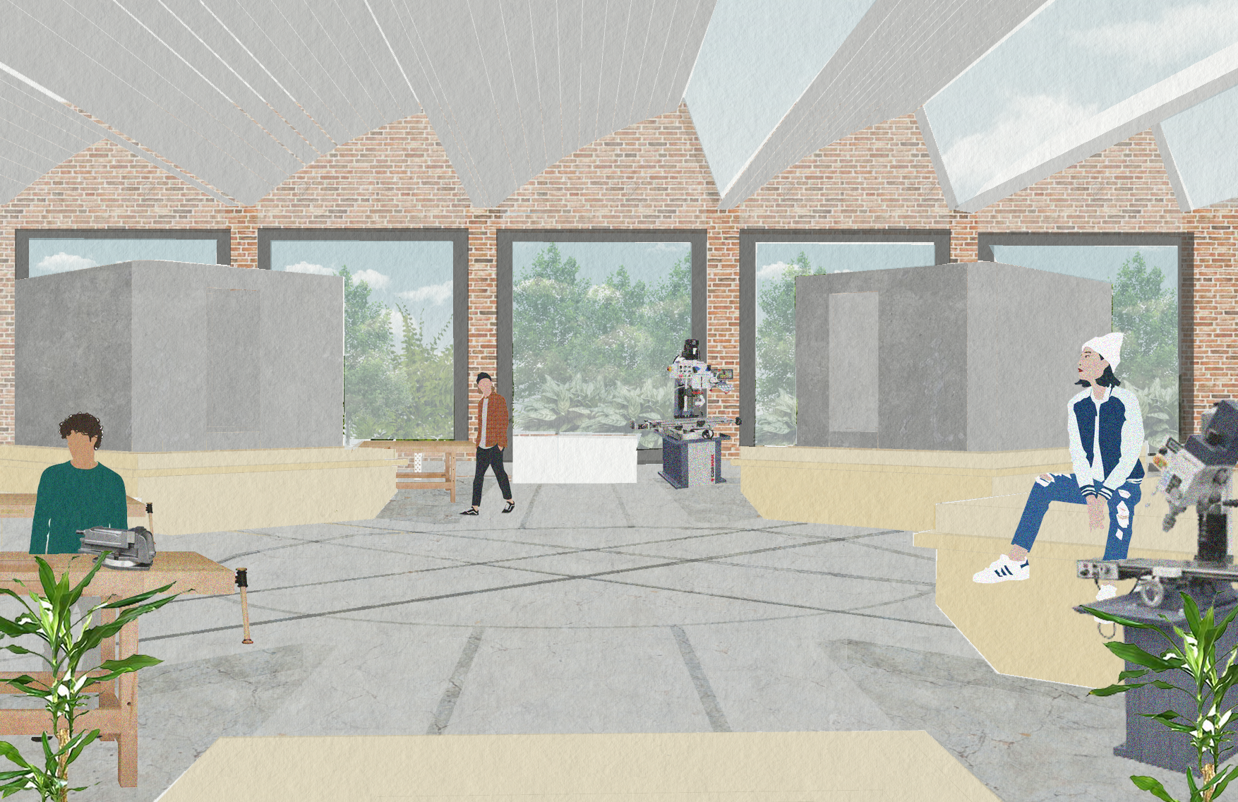 Inside the Roundhouse