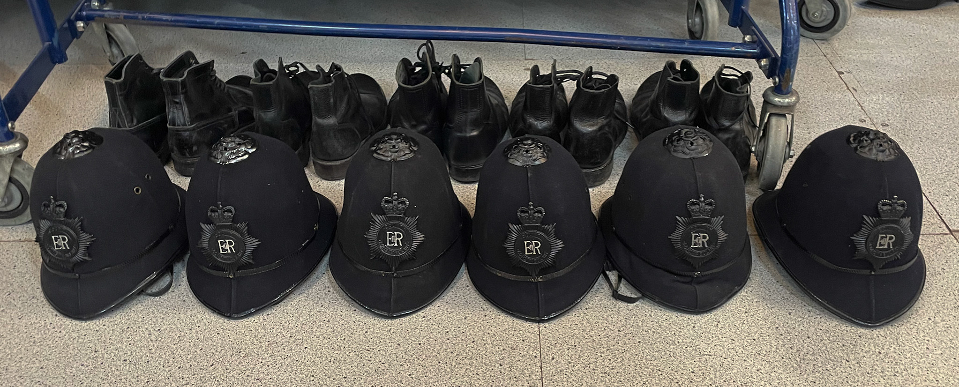 Policemens Hats & Boots