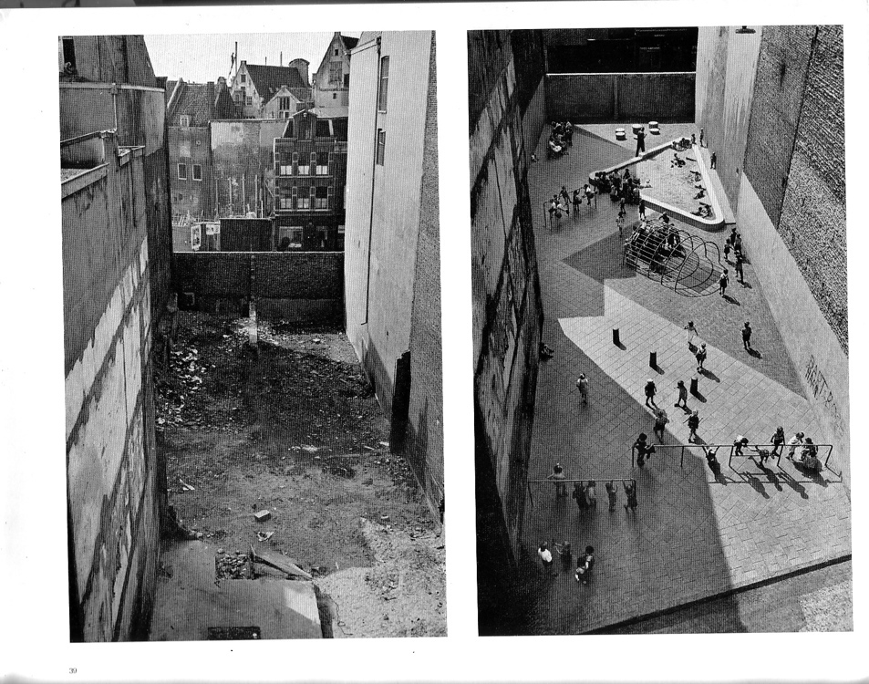 Aldo van Eyck - playground in Amsterdam, Dijkstraat - 1954
