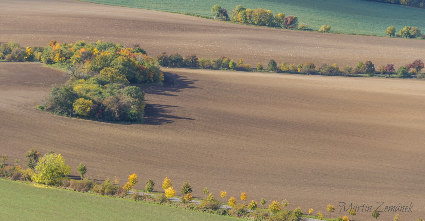 České středohoří - Pohled z Košťálova