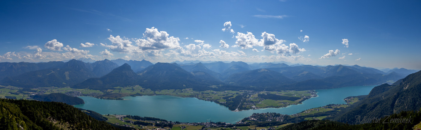 St. Wolfgang im Salzkammergut - Panoramatický výhled