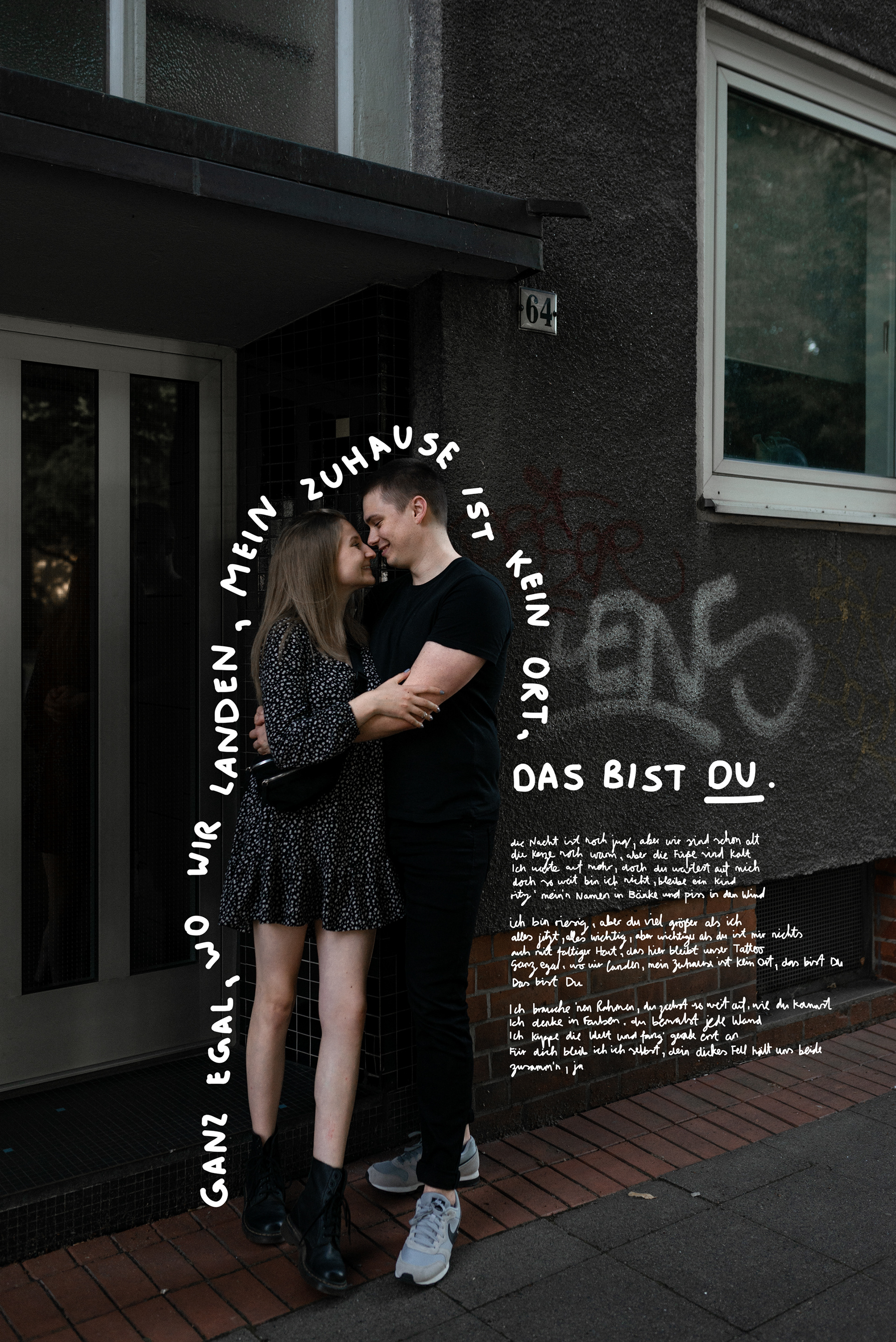 lettering: zuhause
