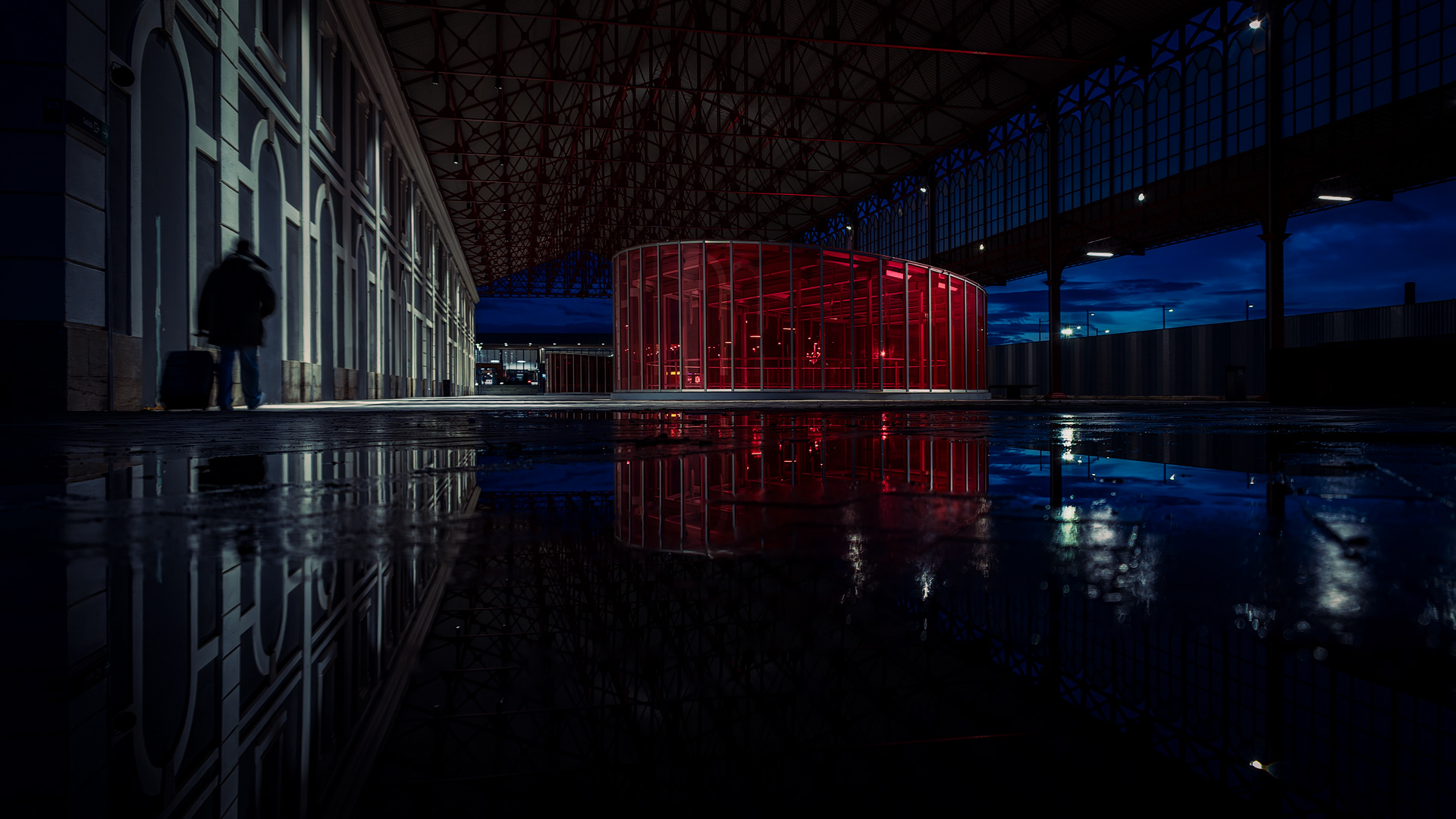 Reflejos en la Estación