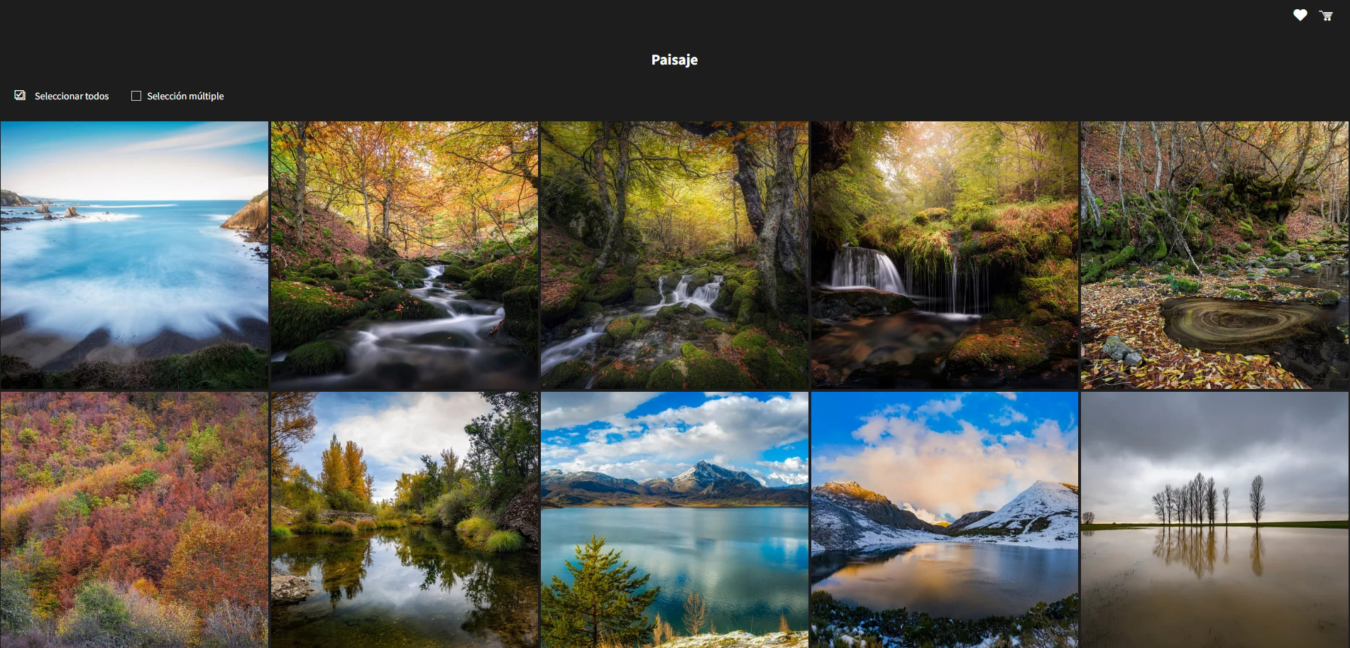 Galería de imágenes de paisaje