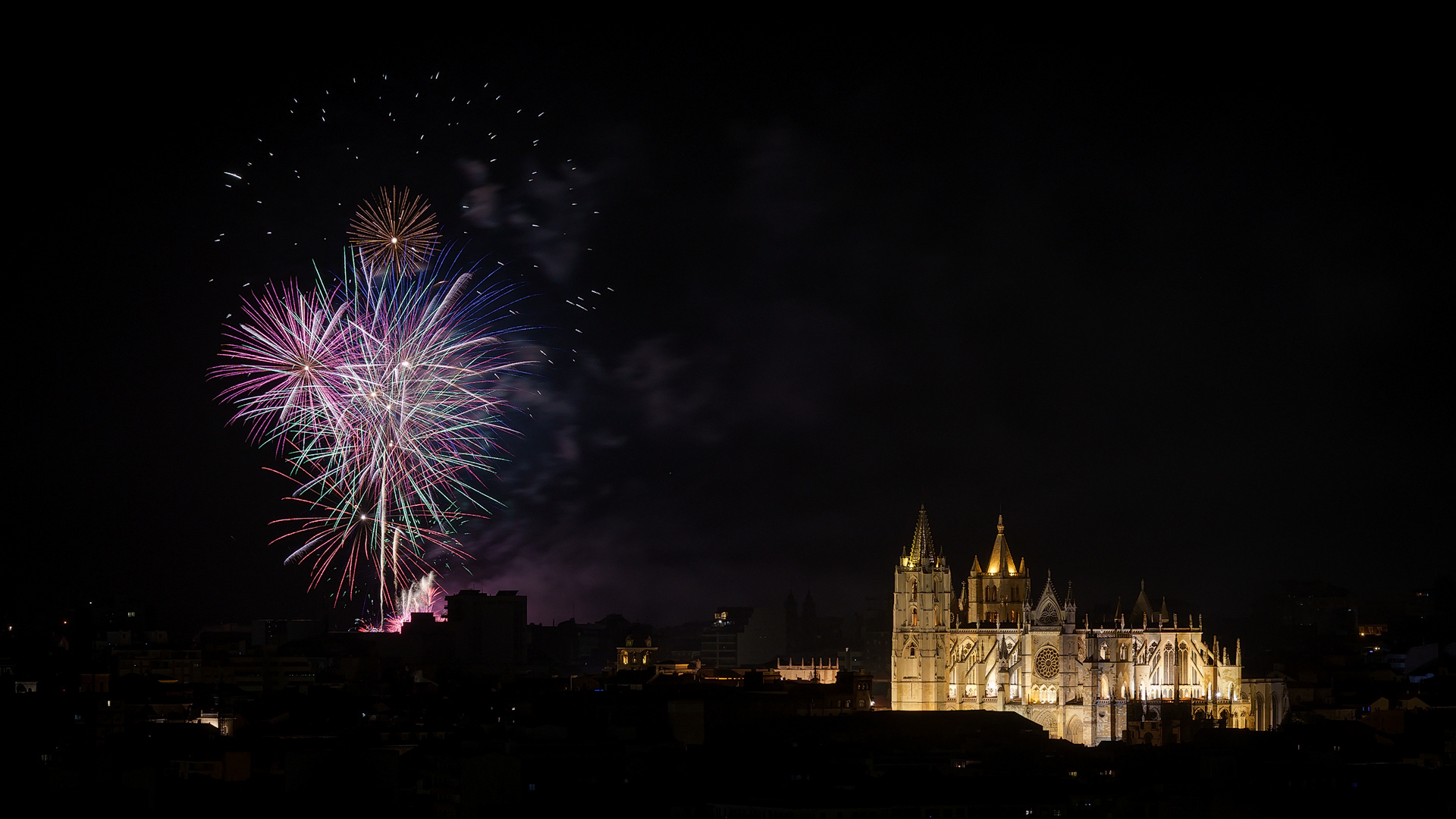 Fuegos artificiales de San Juan