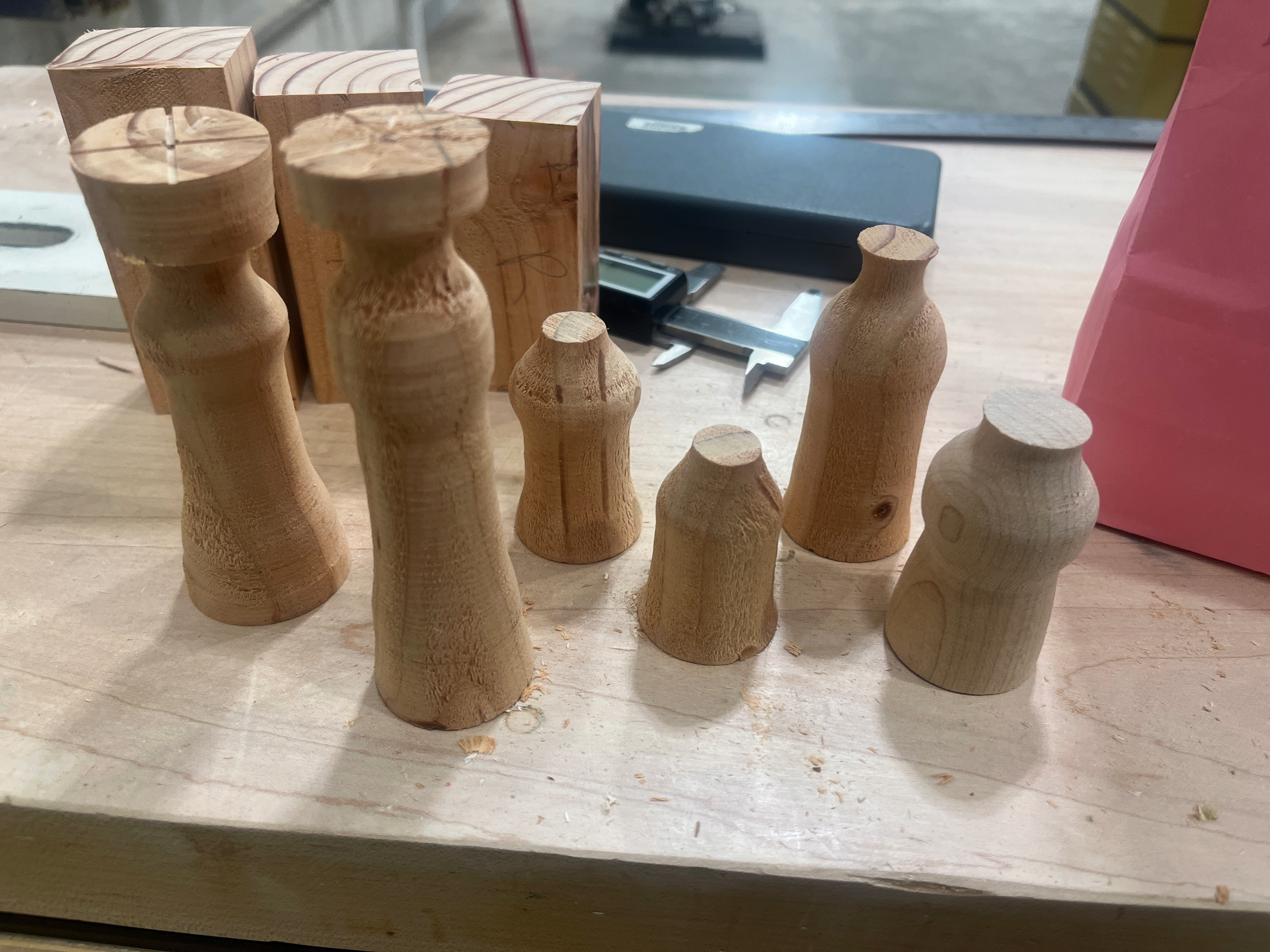 First lathe explorations of form