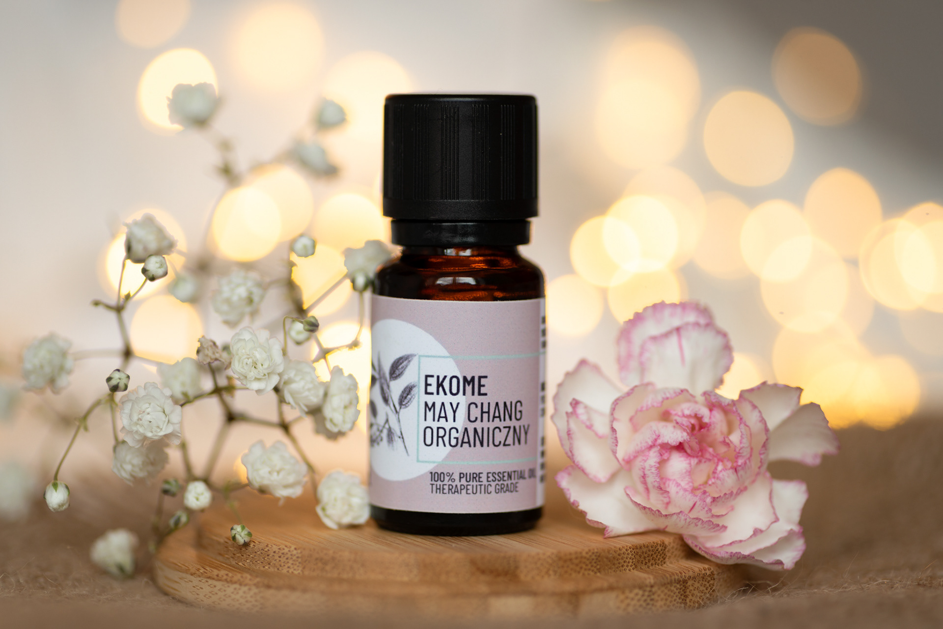 Sesja reklamowa | olejki naturalne Ekome | may chang organiczny