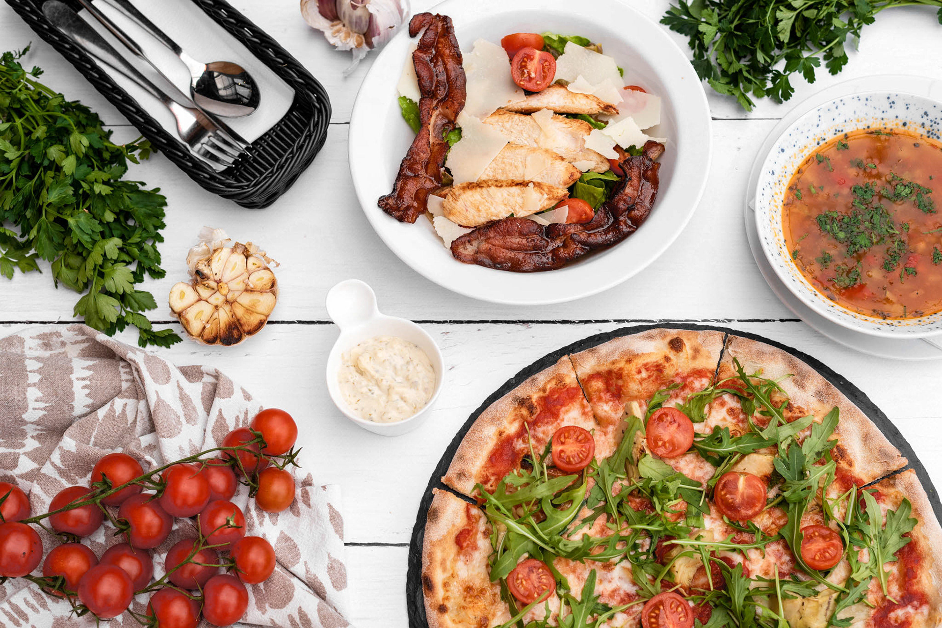 Sesja kulinarna - lunch menu | Kantyna Zabłocie