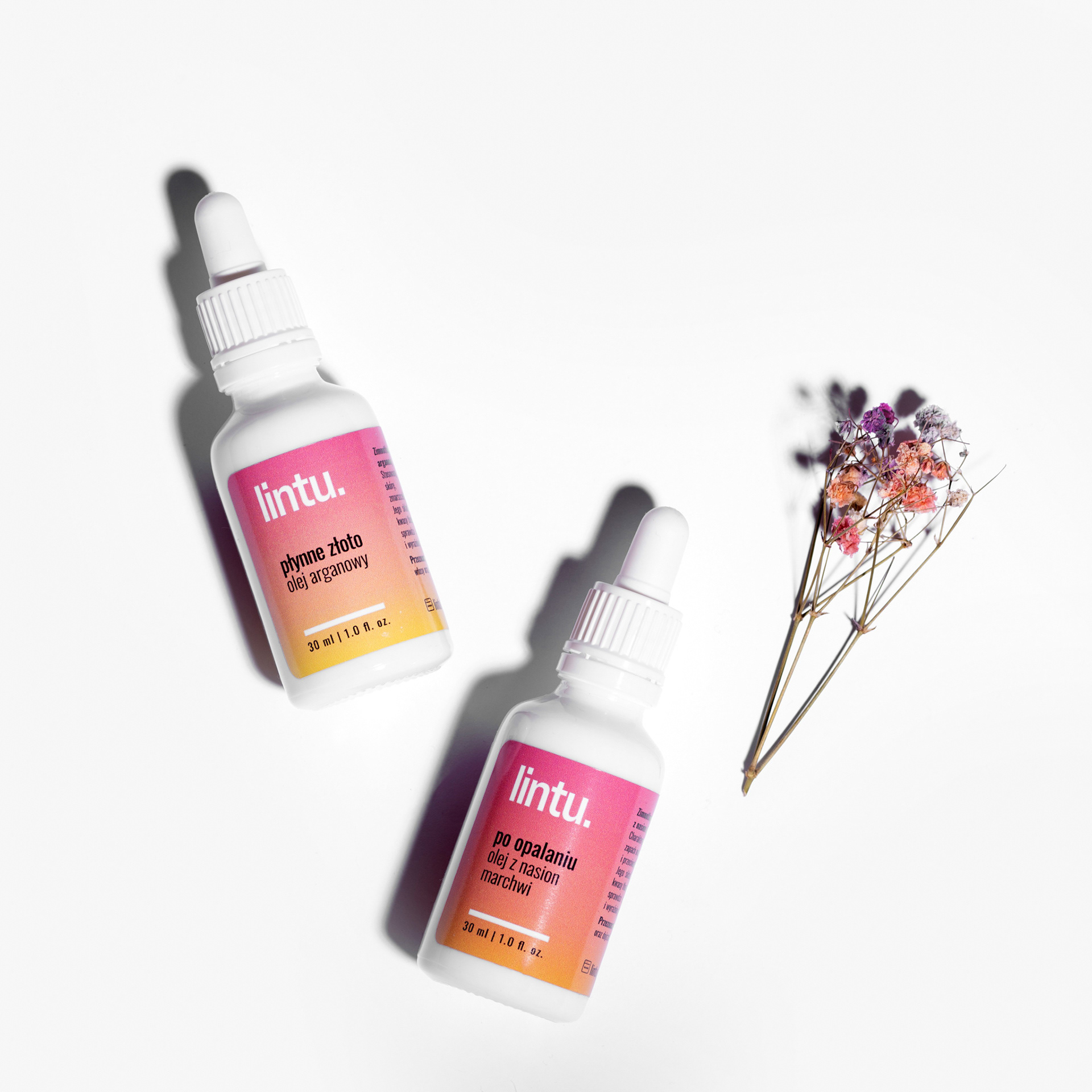 Zdjęcie reklamowe / produktowe | kosmetyki naturalne Lintu.