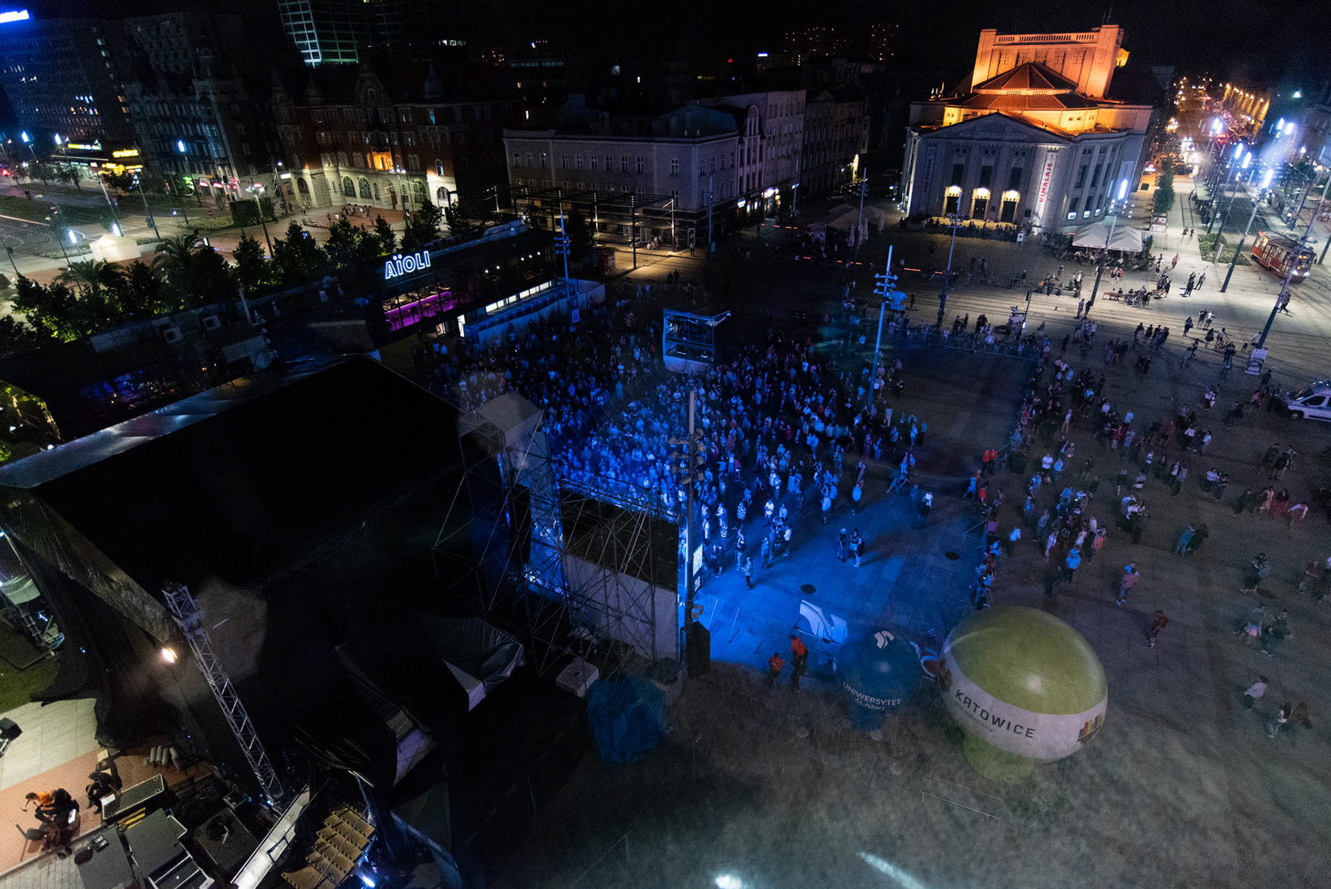 Voo voo / Koncert plenerowy z okazji 50-lecia Uniwersytetu Śląskiego