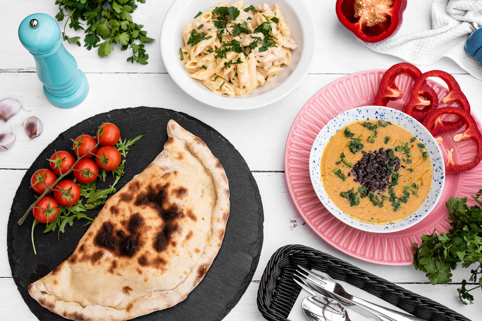 Sesja kulinarna - lunch menu | Kantyna Zabłocie