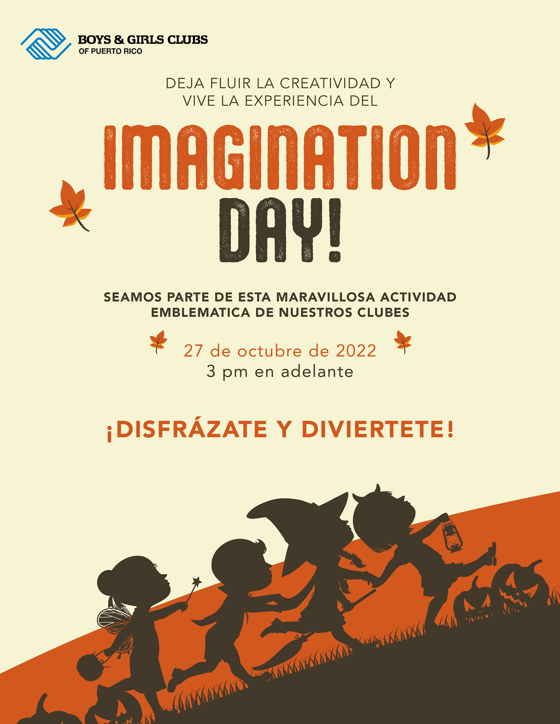 Hallowing invitation for Imagination Day