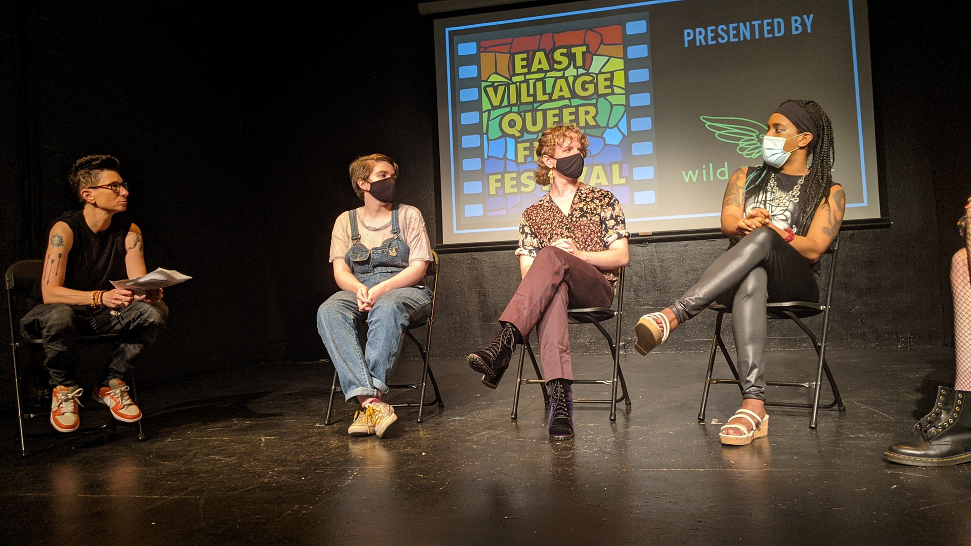 Filmmaker Q&A Panel at EVQ, August 2021