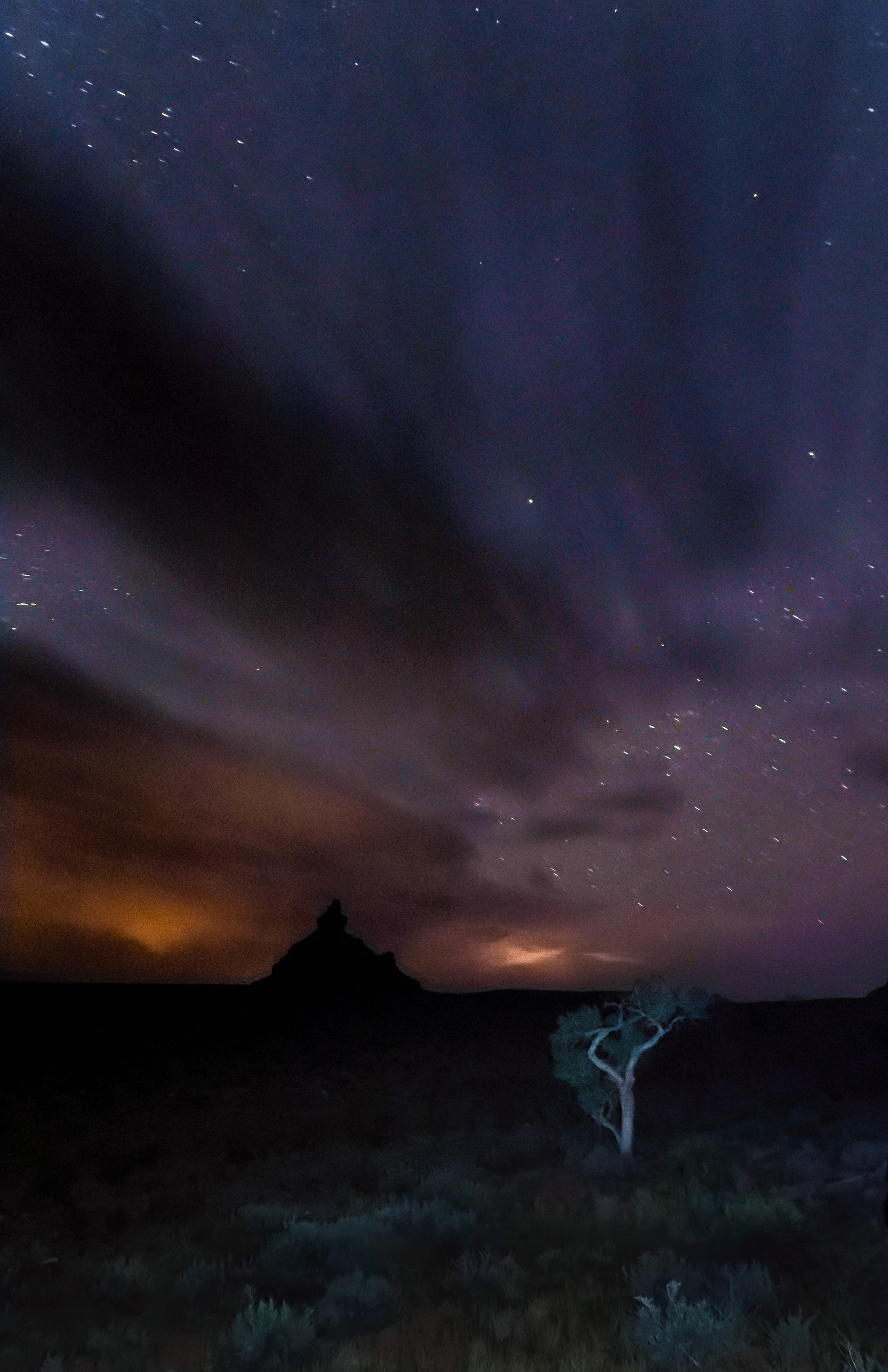 Magnum Fire Smoke at Valley of the Gods, Mexican Hat, Utah USA