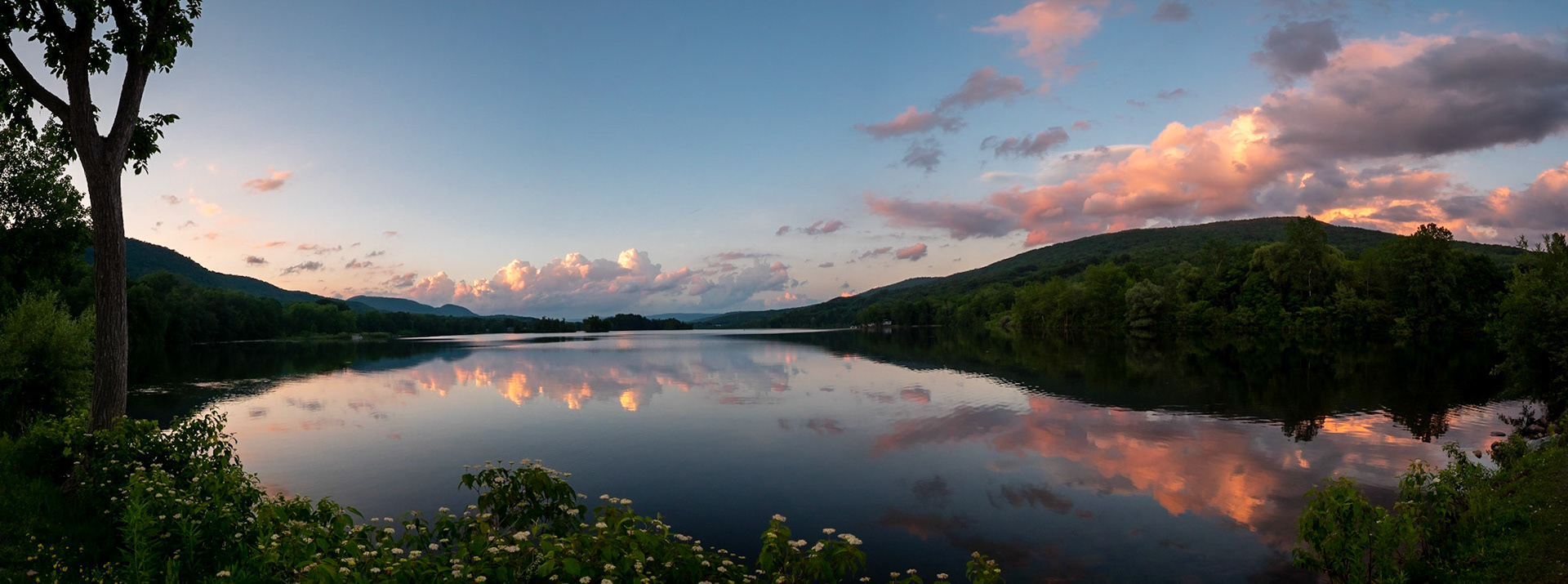 Lakeside Panorama, Sunset