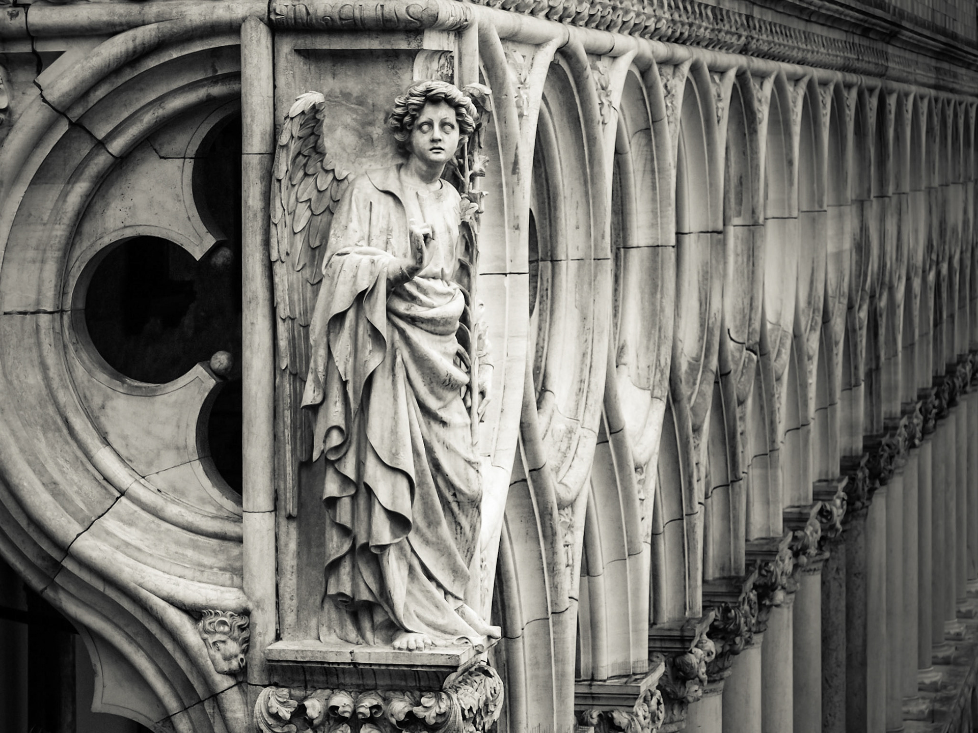 Venice Ducal Palace Detail