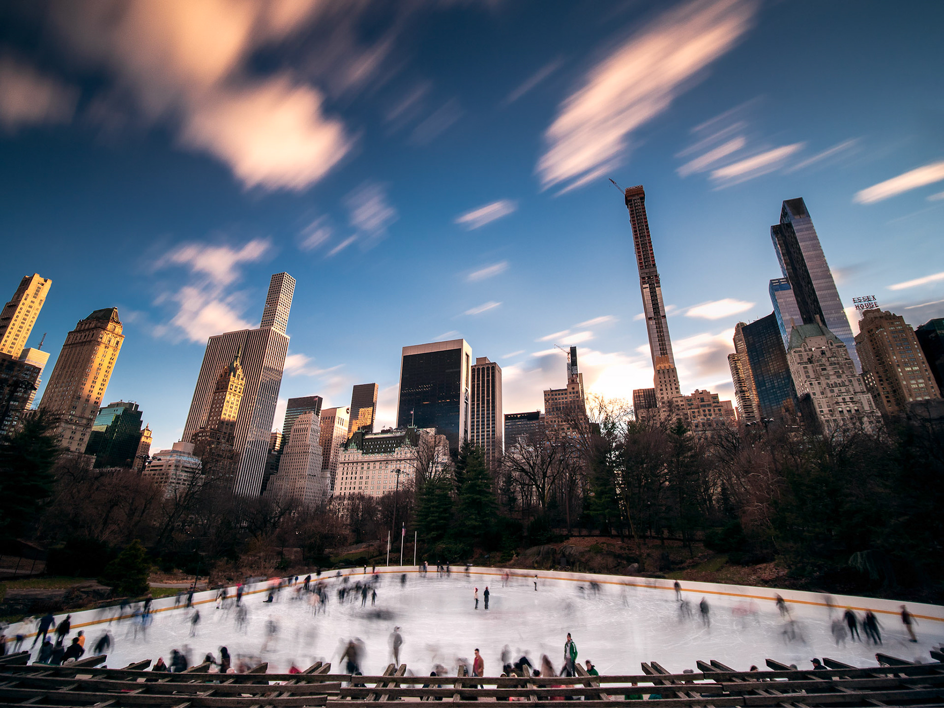 Skaters in the Park