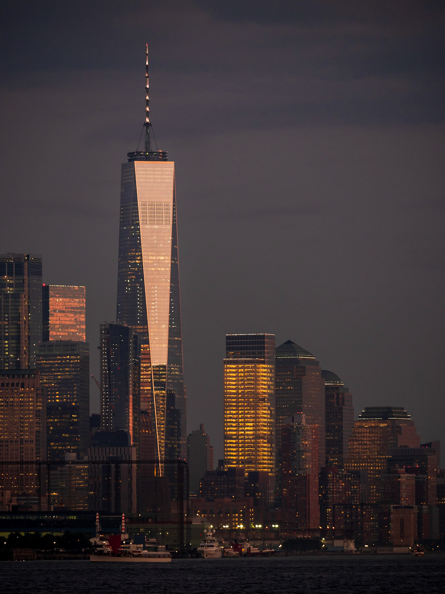 Freedom Tower at Dusk