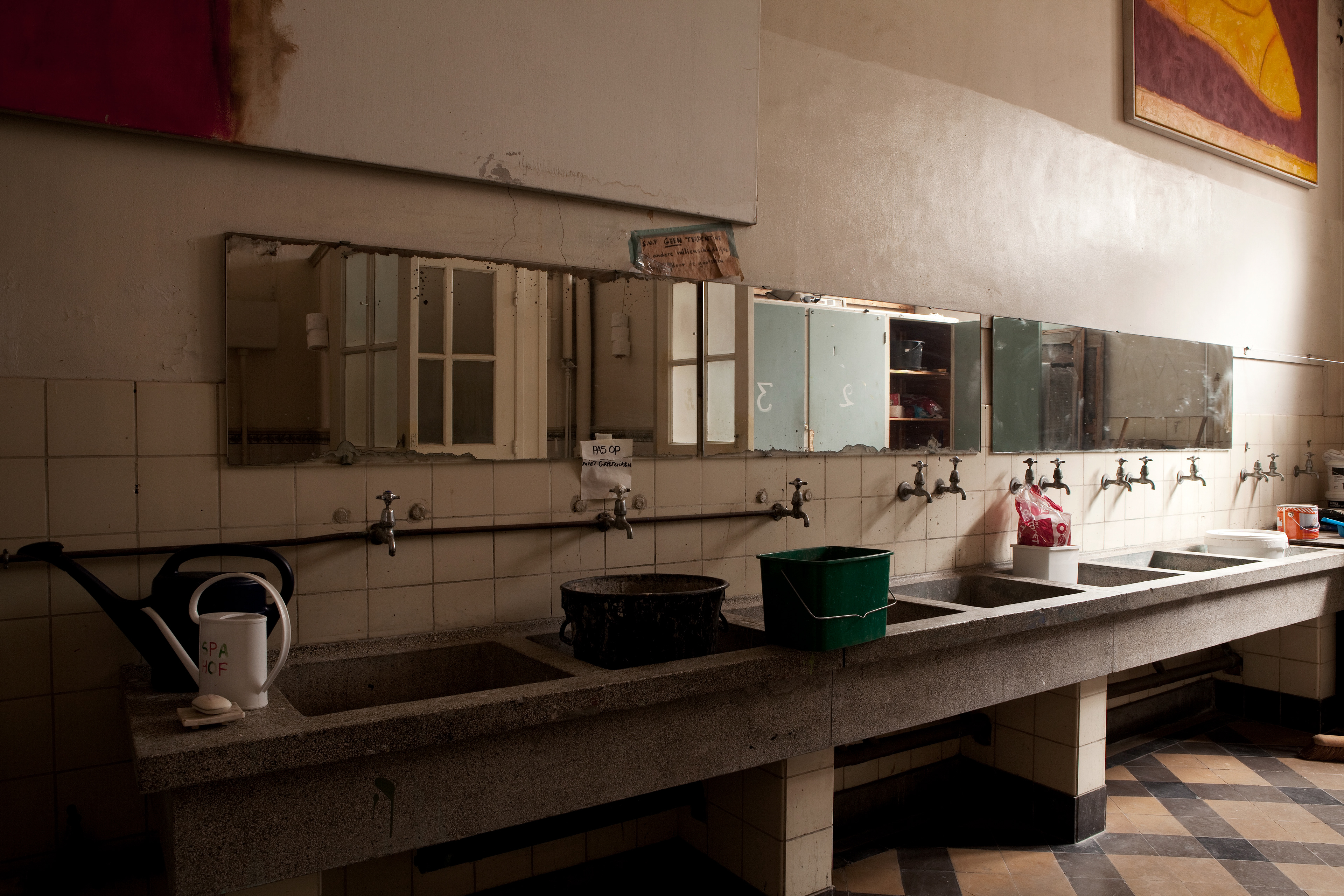 Interieur / atelier, dertig jaar Spanjaardshof, 2012