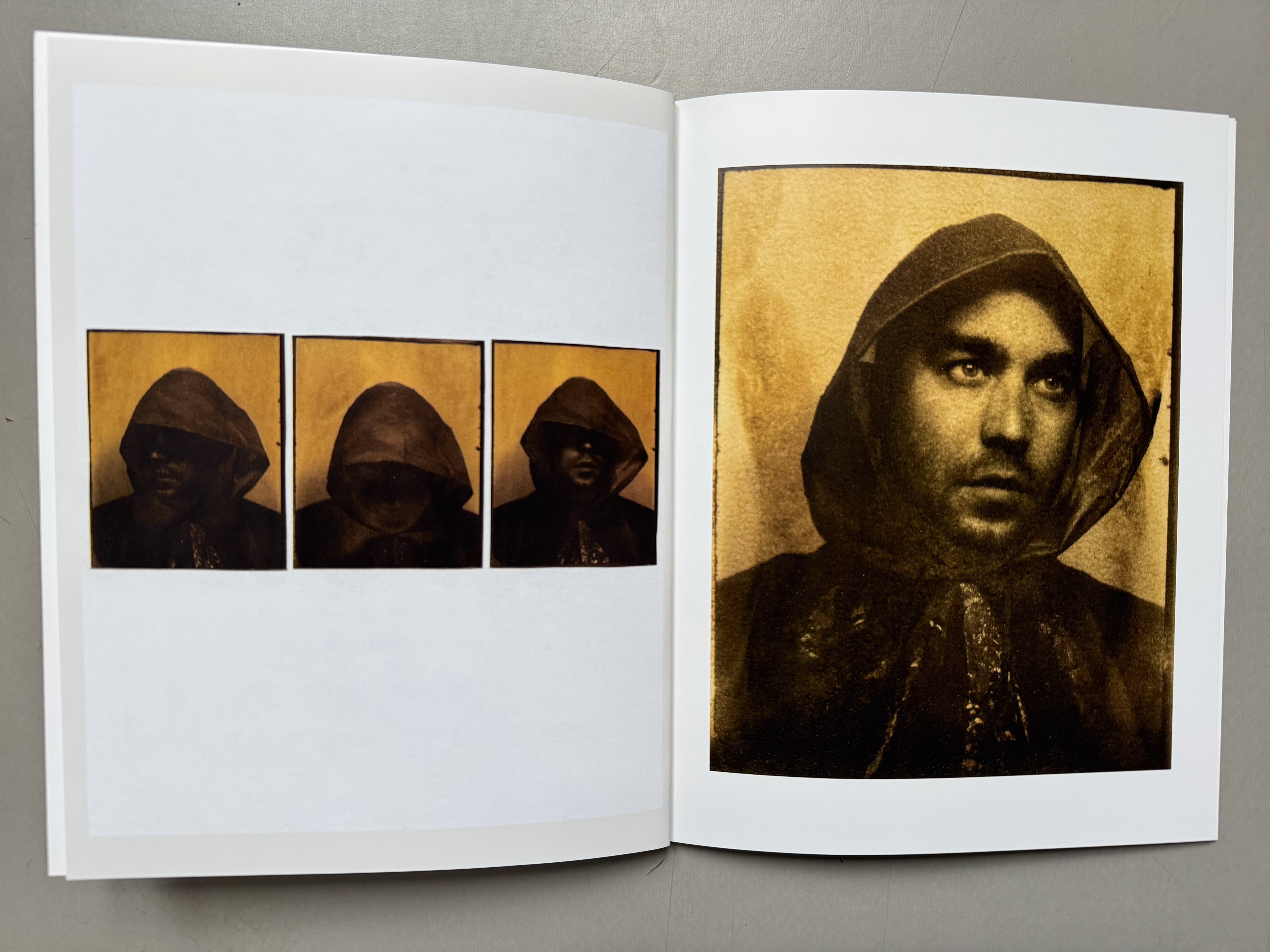 Spread uit Photobooth boek, 2011