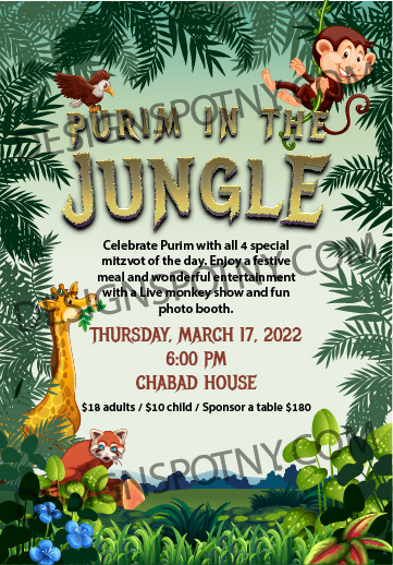 Purim in the Jungle 2