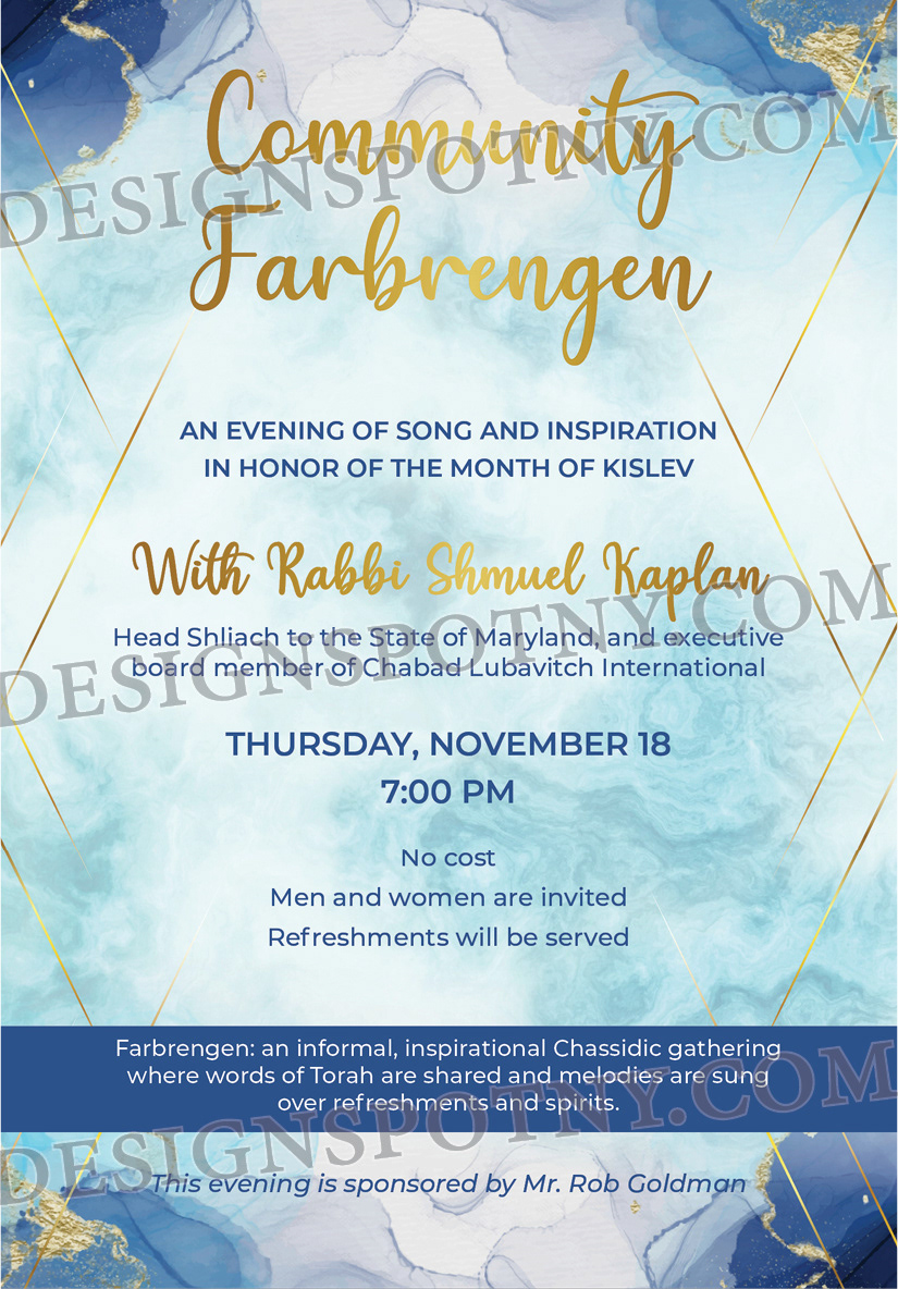 Community Farbrengen 2