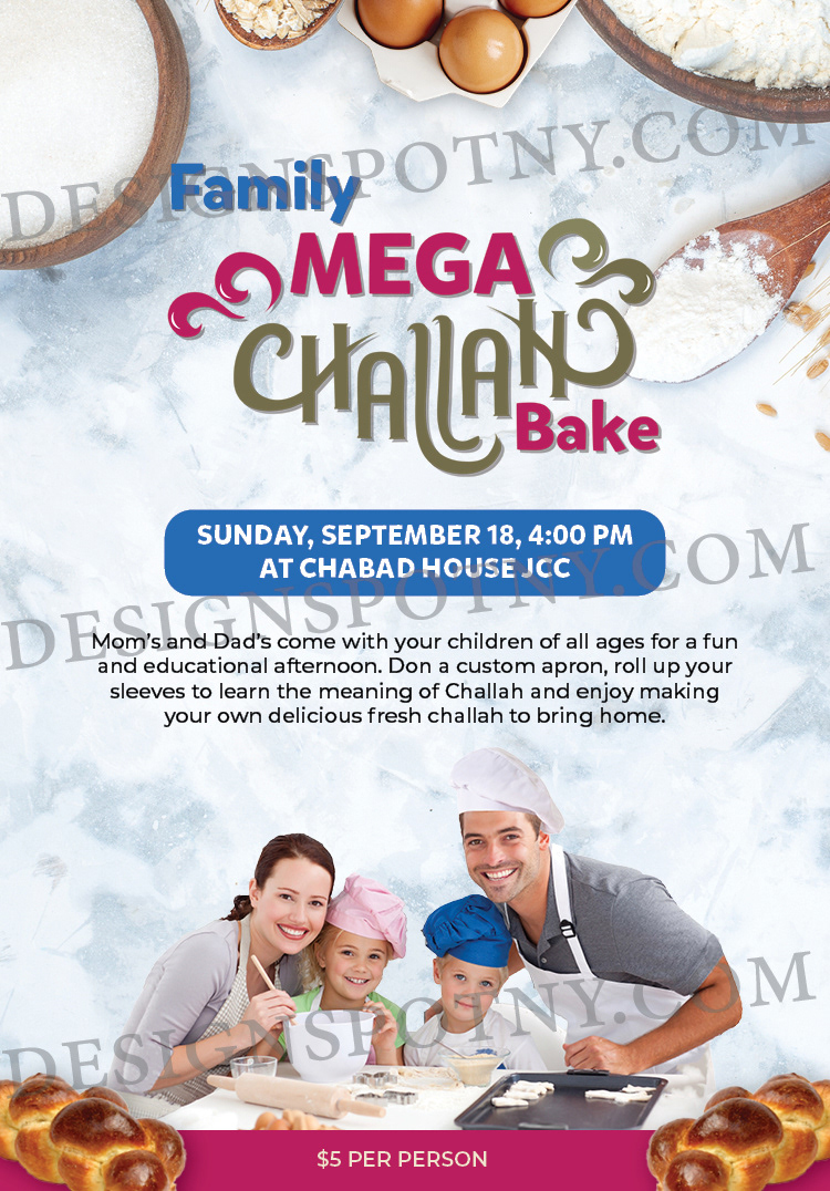 Family Mega Challah Bake