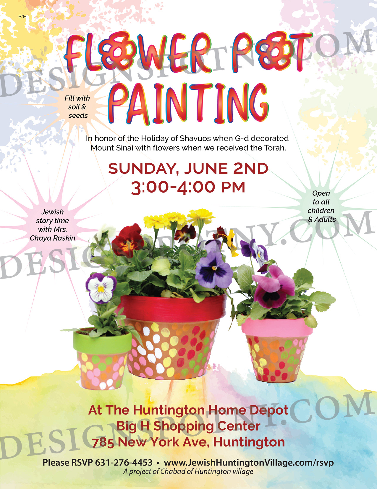 Flower Pot Painting