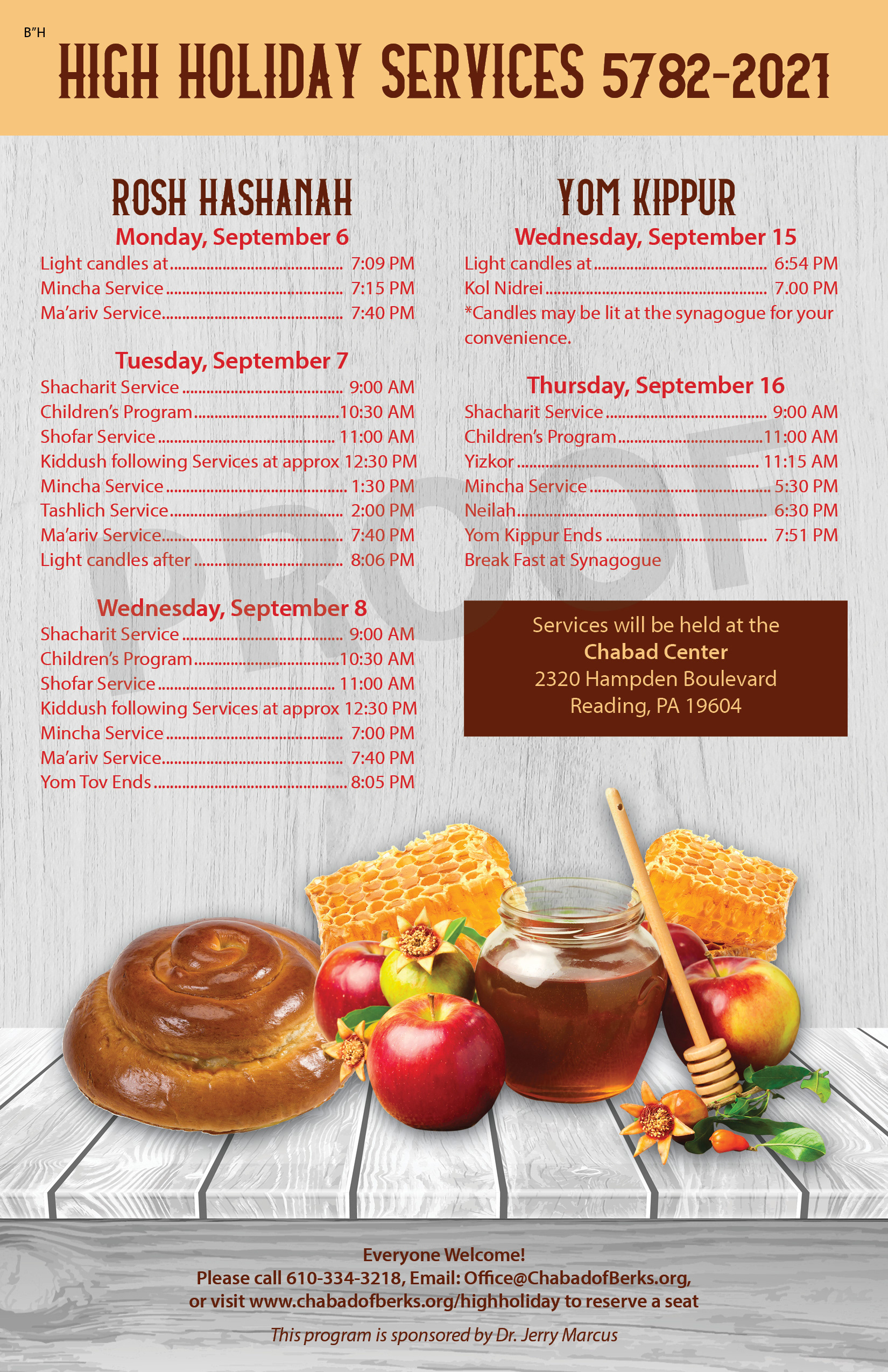 High Holiday Services 4