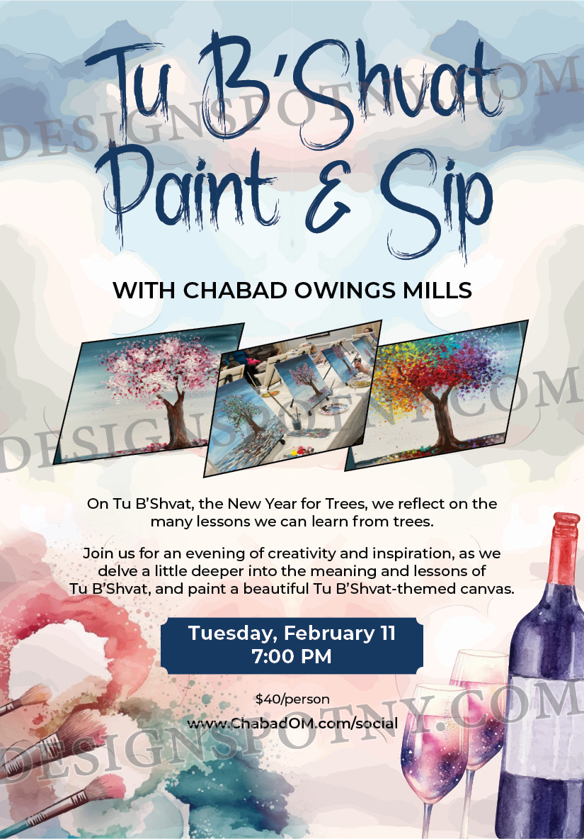 Tu Bshvat paint and sip