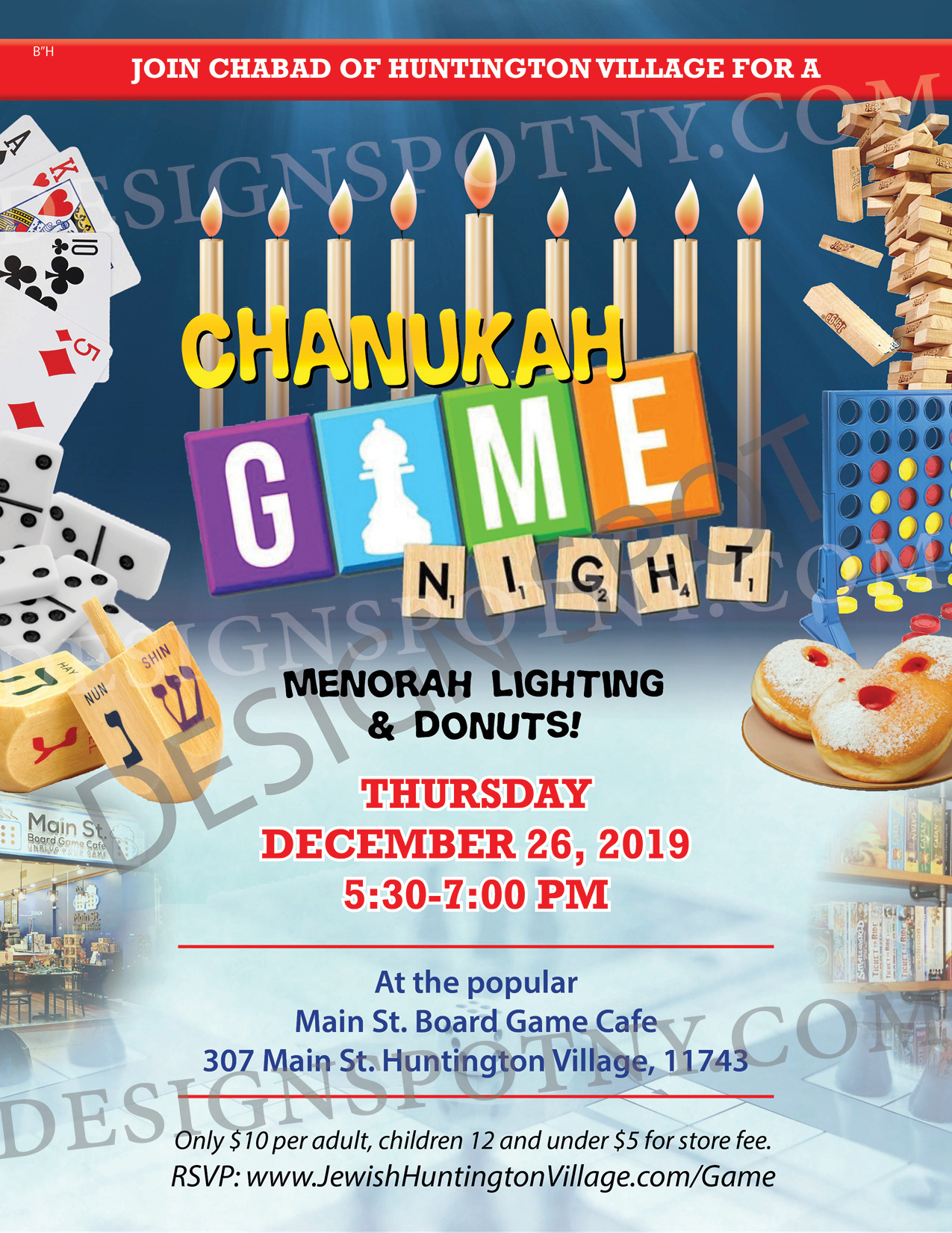 Chanukah Game Night