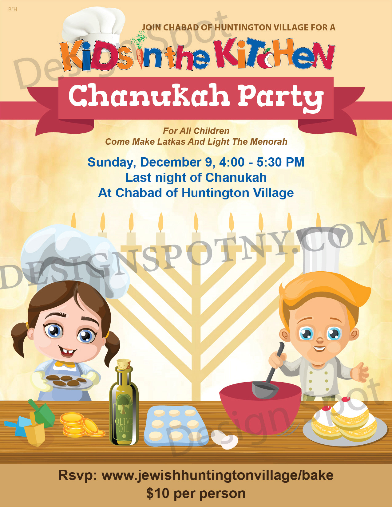 Kids in the Kitchen Chanukah 2