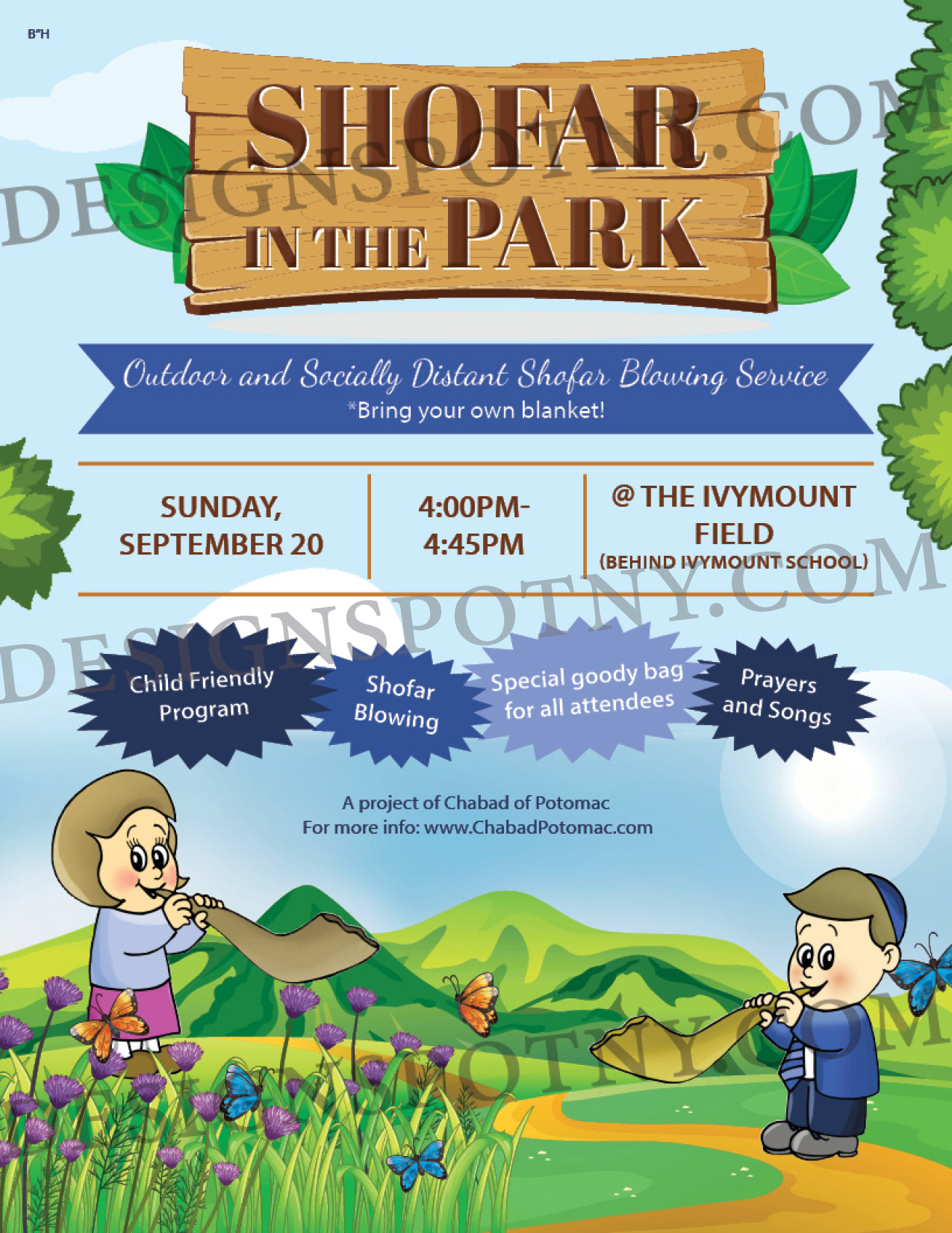 Shofar in the Park 1